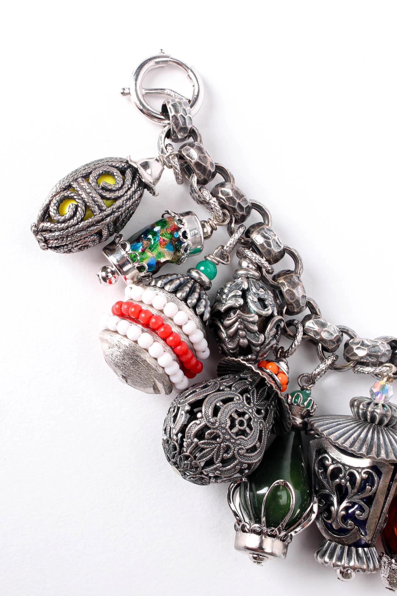 Filigree Lantern Charm Bracelet - Image 5