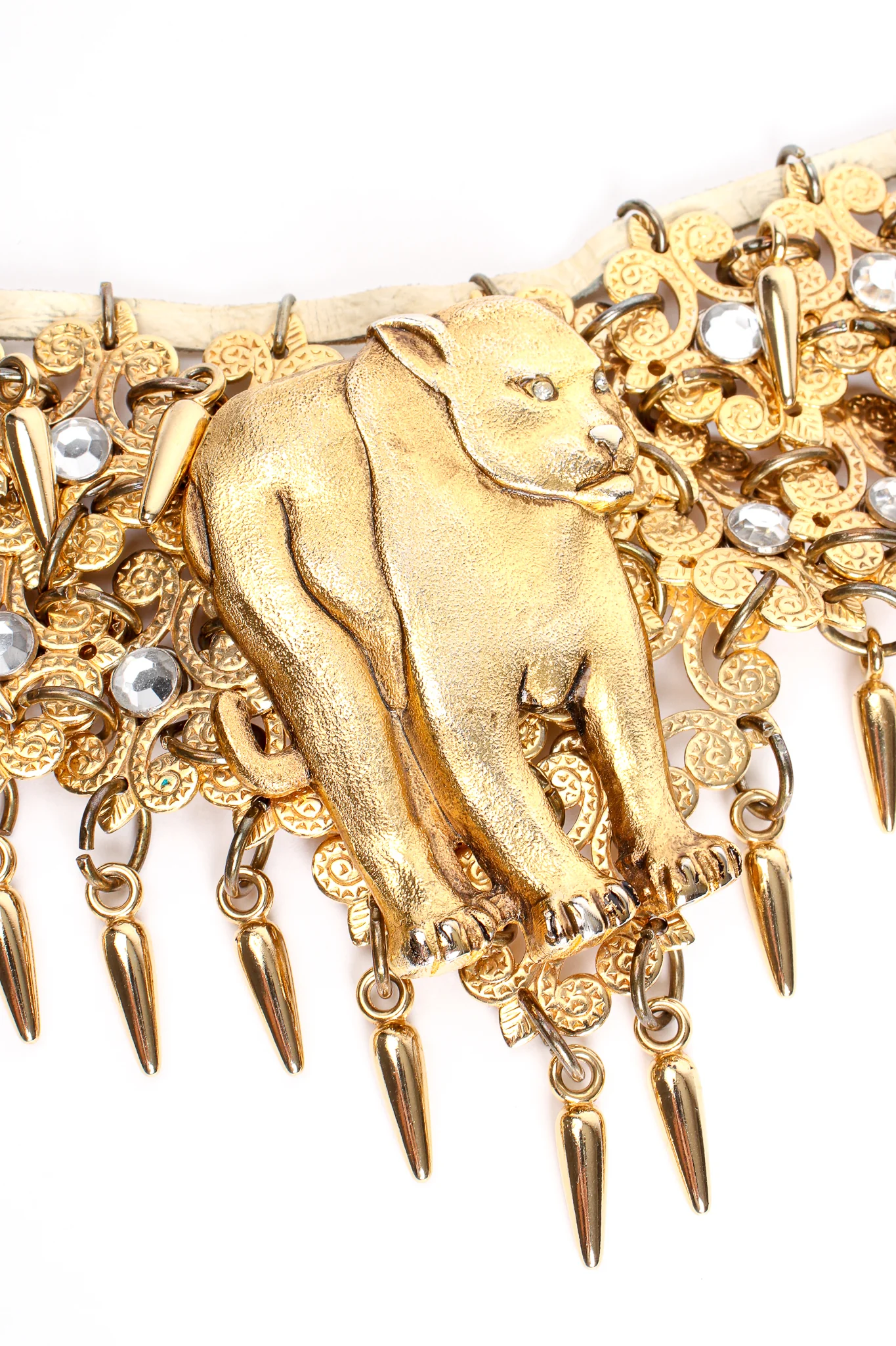 Filigree Link Panther Belt - Image 2