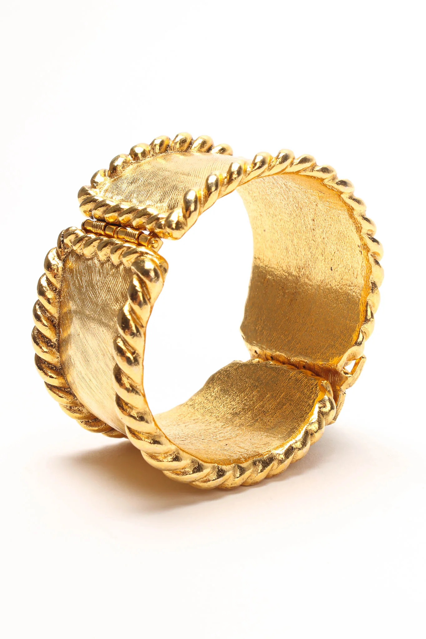 Filigree Lotus Flower Cuff Bracelet - Image 10