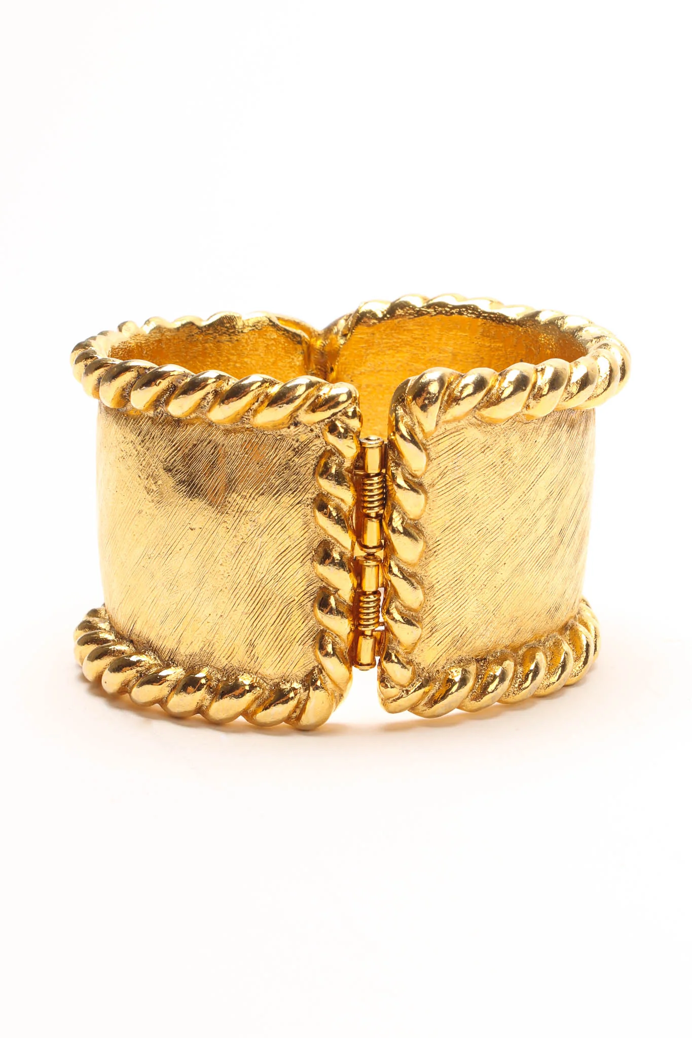 Filigree Lotus Flower Cuff Bracelet - Image 8