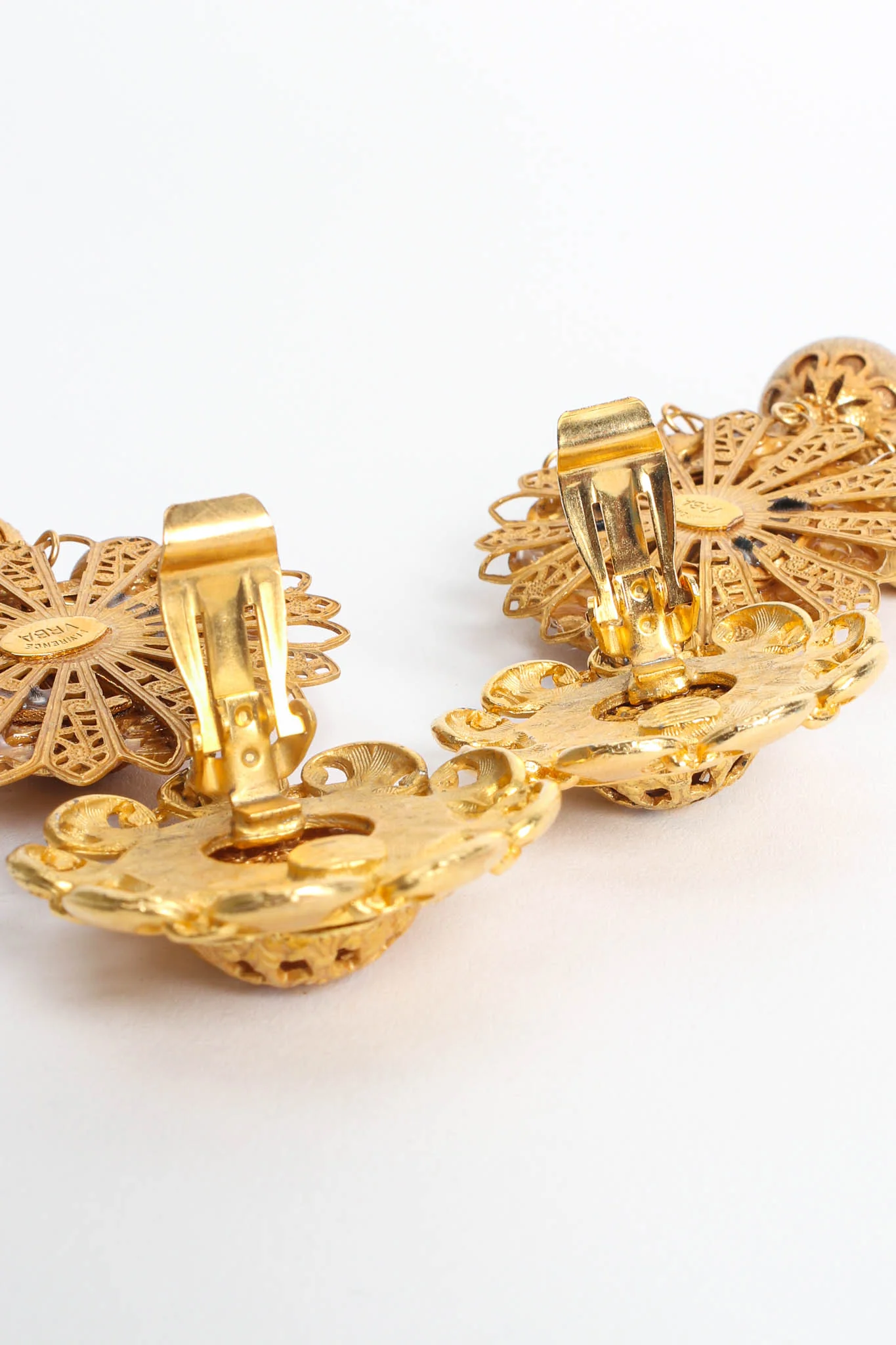 Filigree Multi Globe Twist Earrings - Image 6
