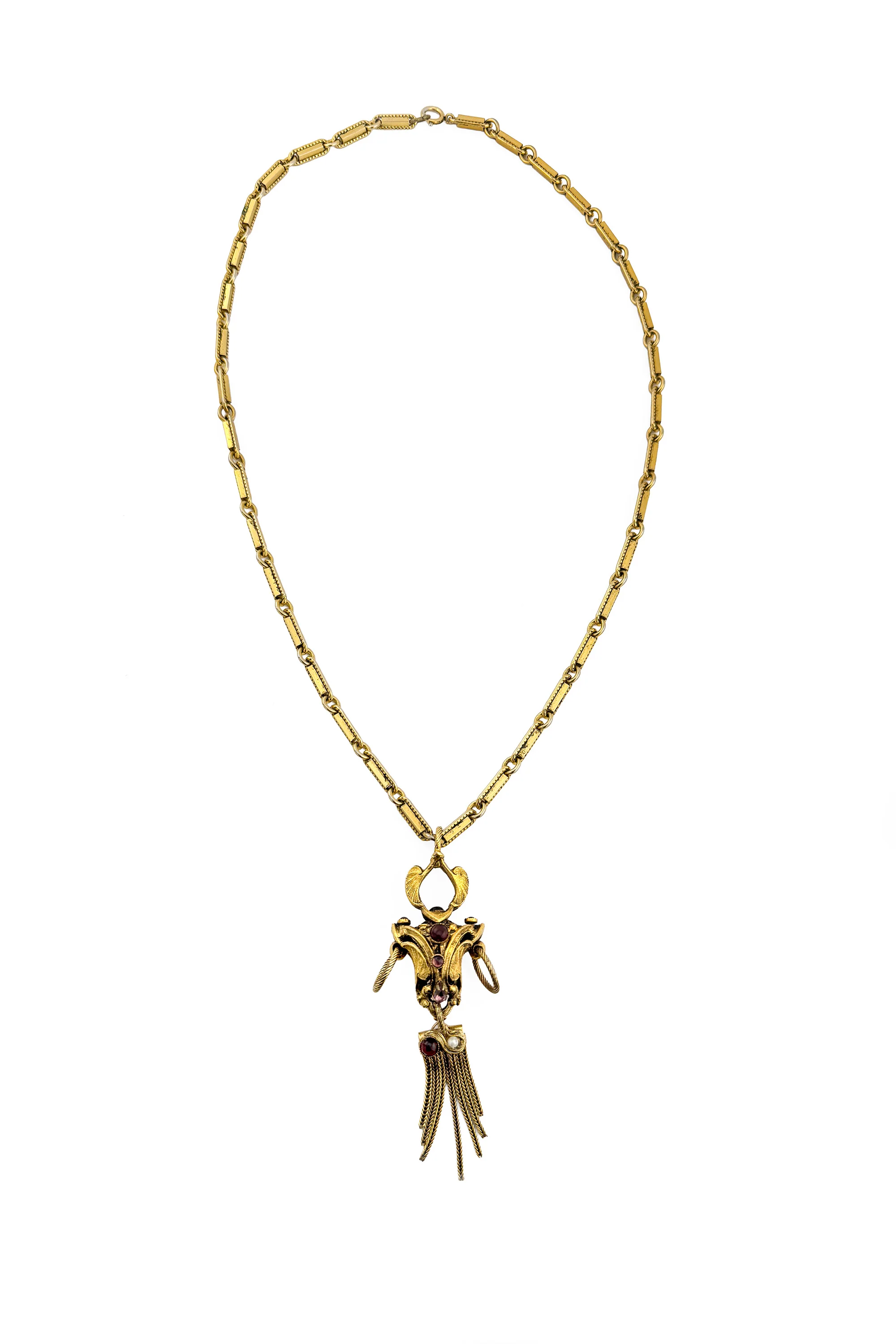 Filigree Pendant Necklace