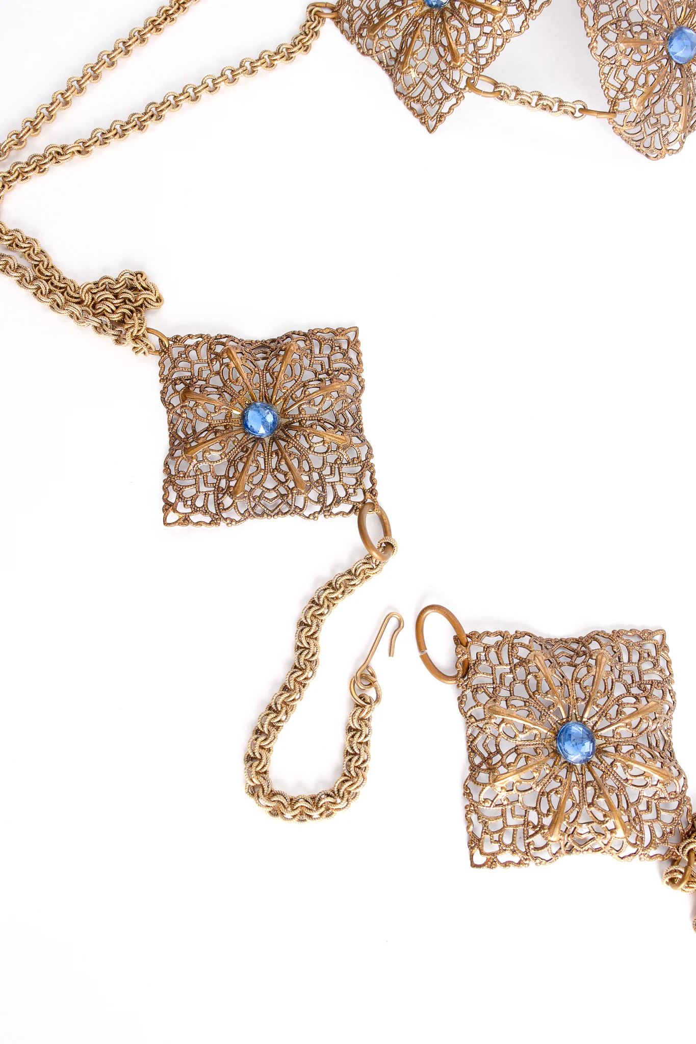 Filigree Plate Chain Bra Top - Image 10