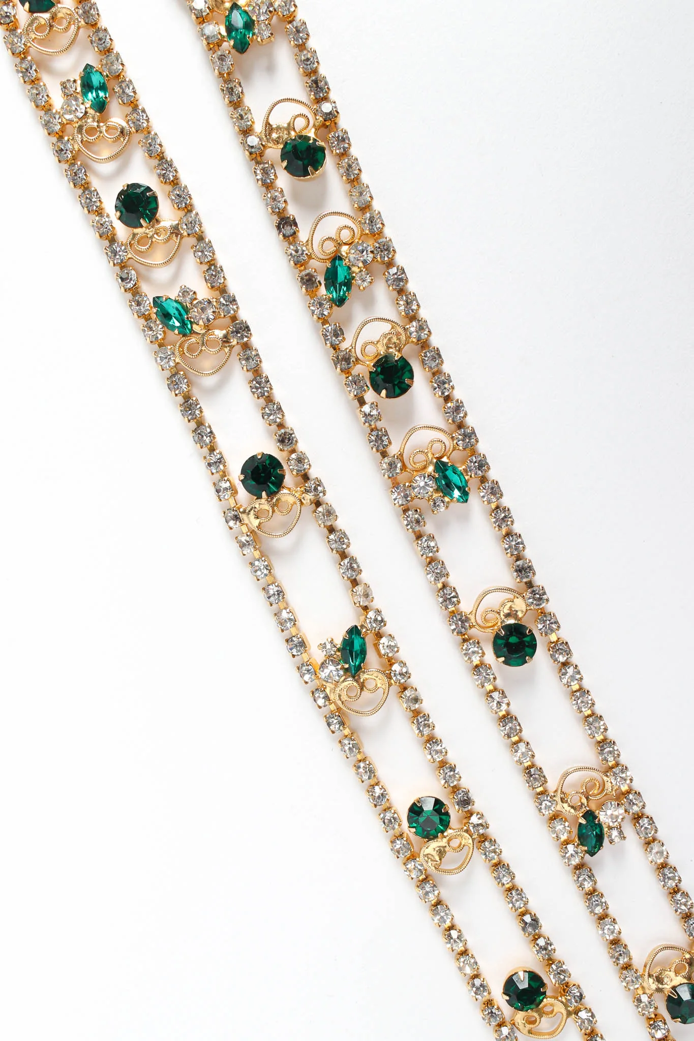 Filigree Rhinestone Crystal Belt - Image 8