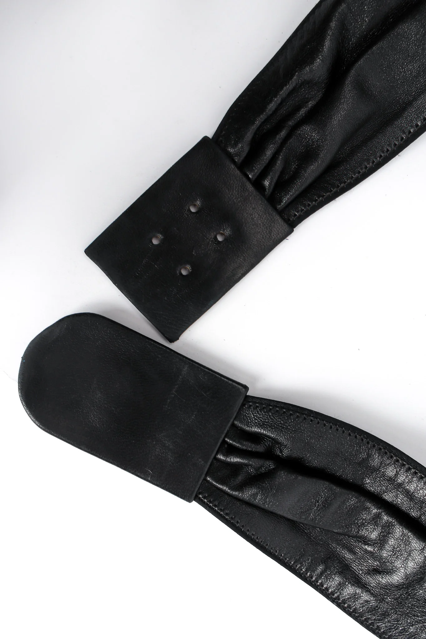 Filigree Sapphire Crystal Leather Sash Belt - Image 10
