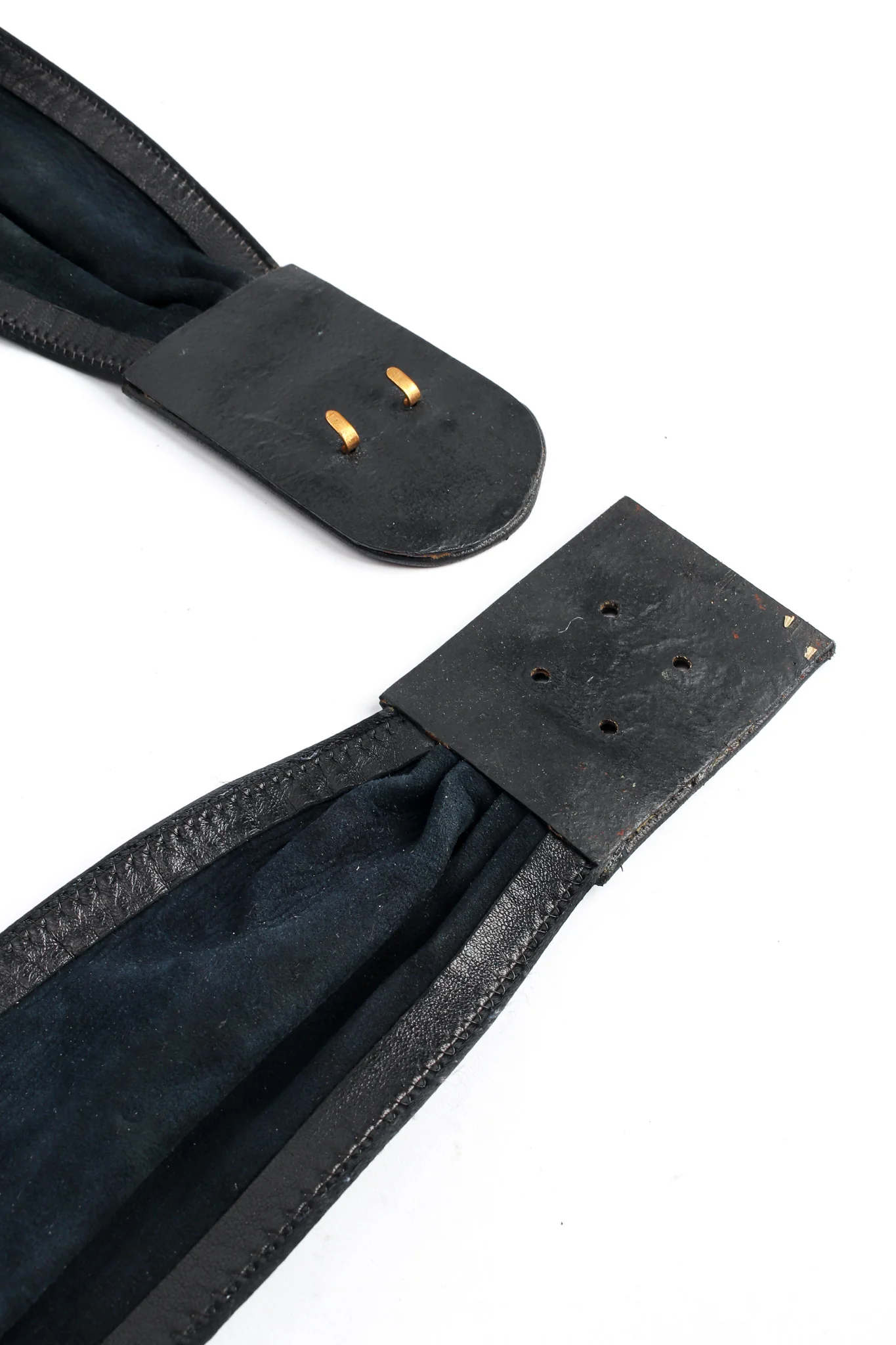 Filigree Sapphire Crystal Leather Sash Belt - Image 11