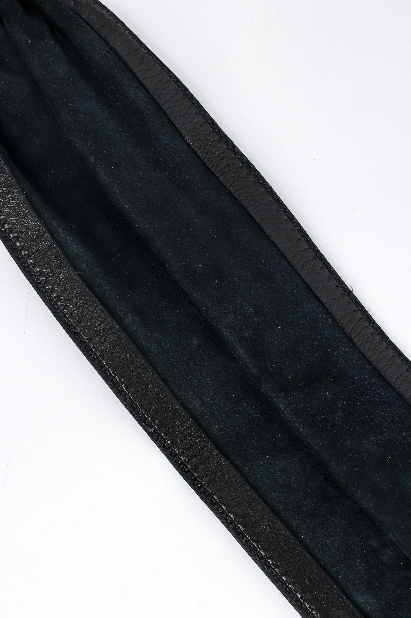 Filigree Sapphire Crystal Leather Sash Belt - Image 9