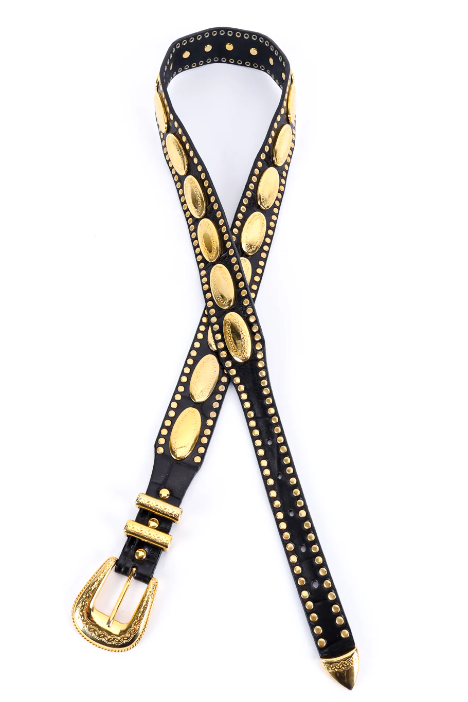 Filigree Studded Belt
