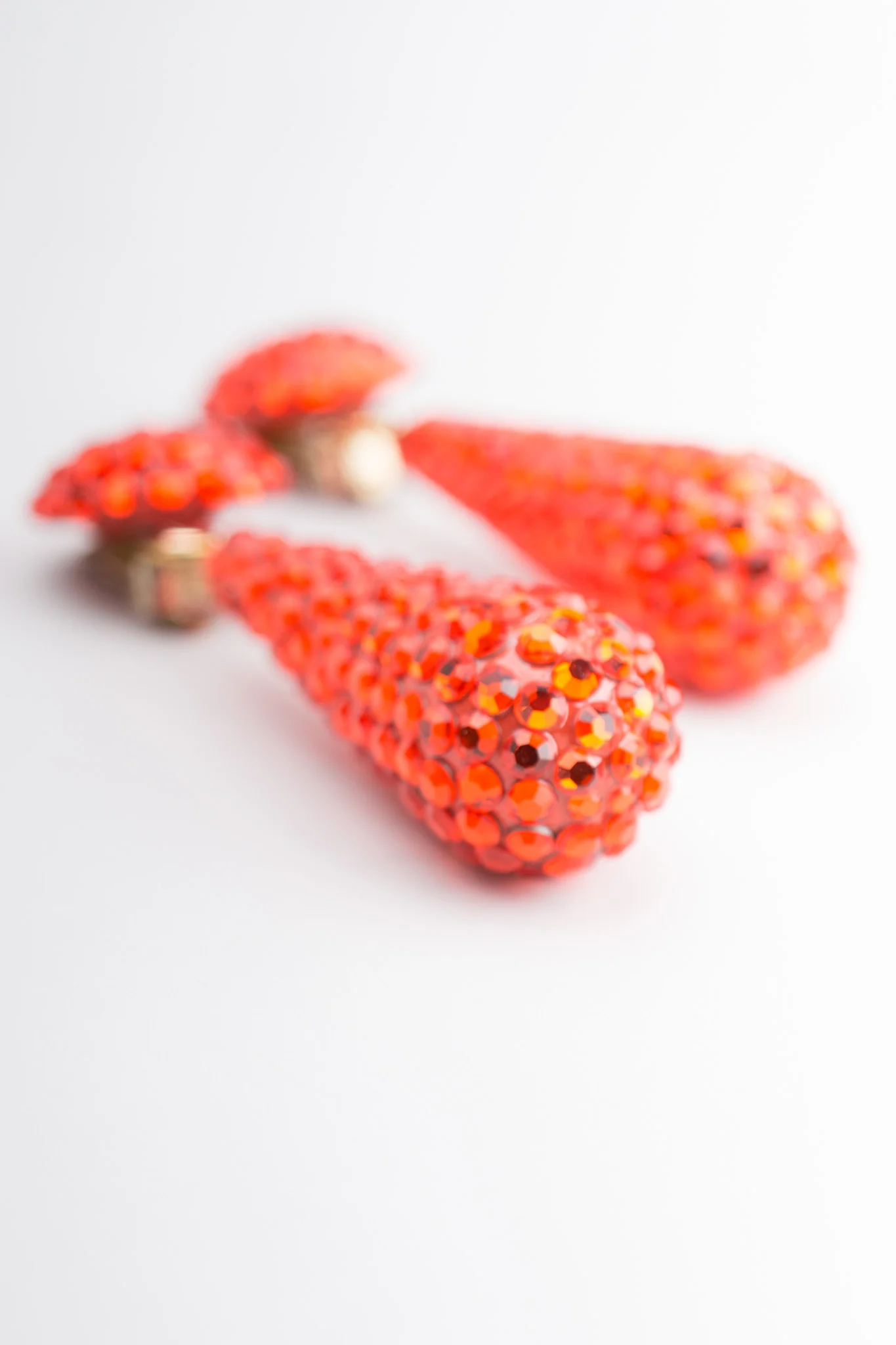 Fire Crystal Earrings - Image 4