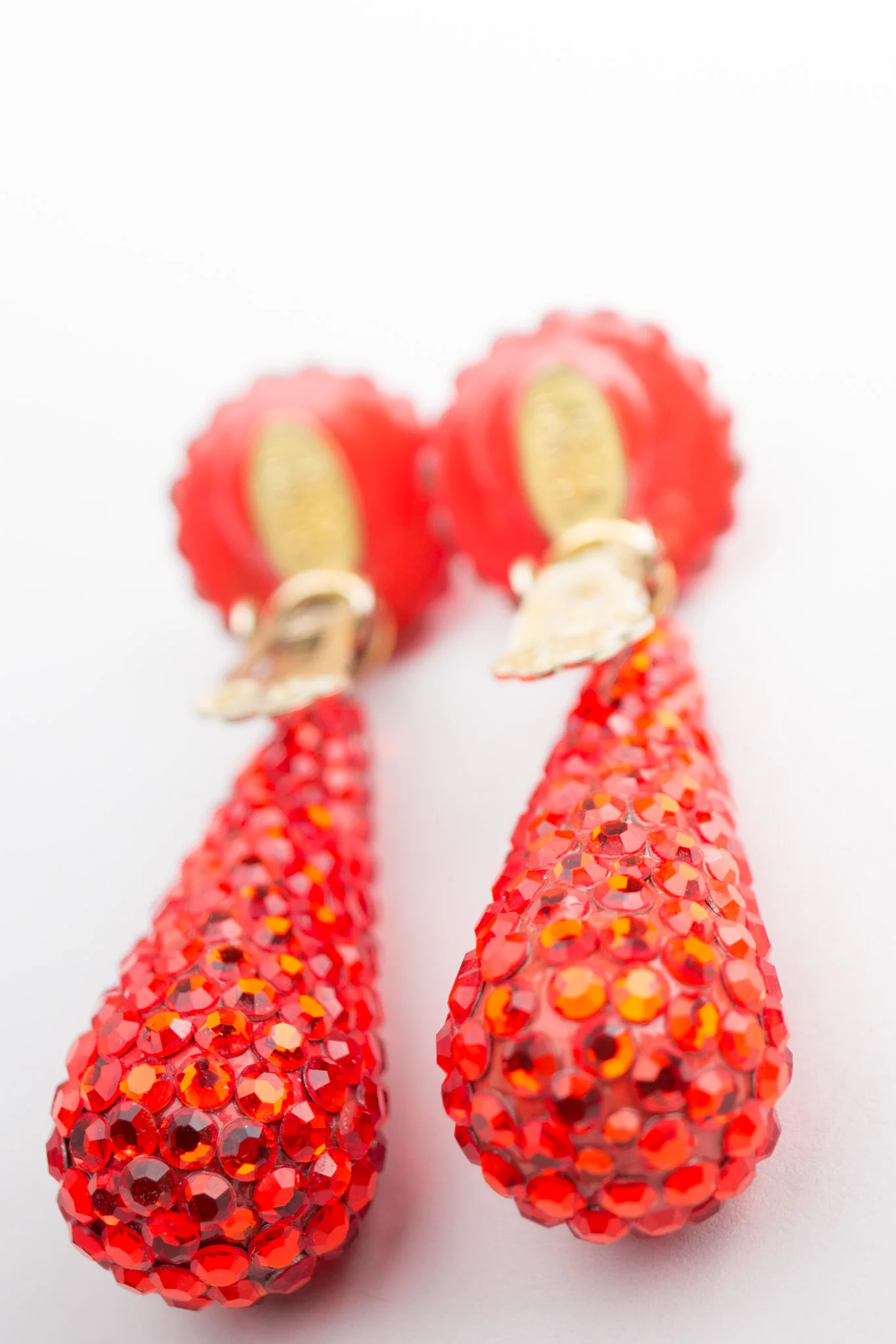 Fire Crystal Earrings - Image 5