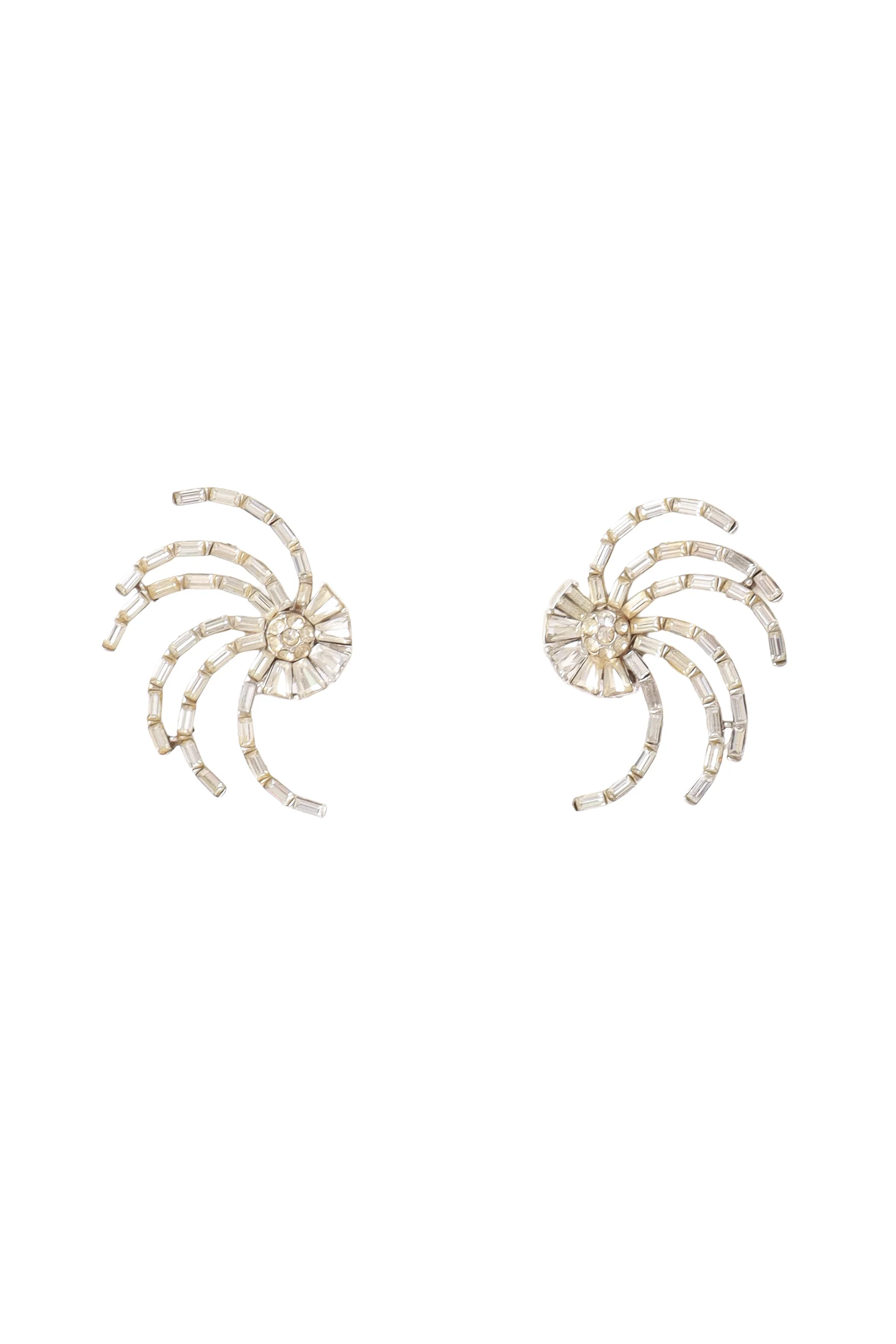 Firework Strand Crystal Earrings