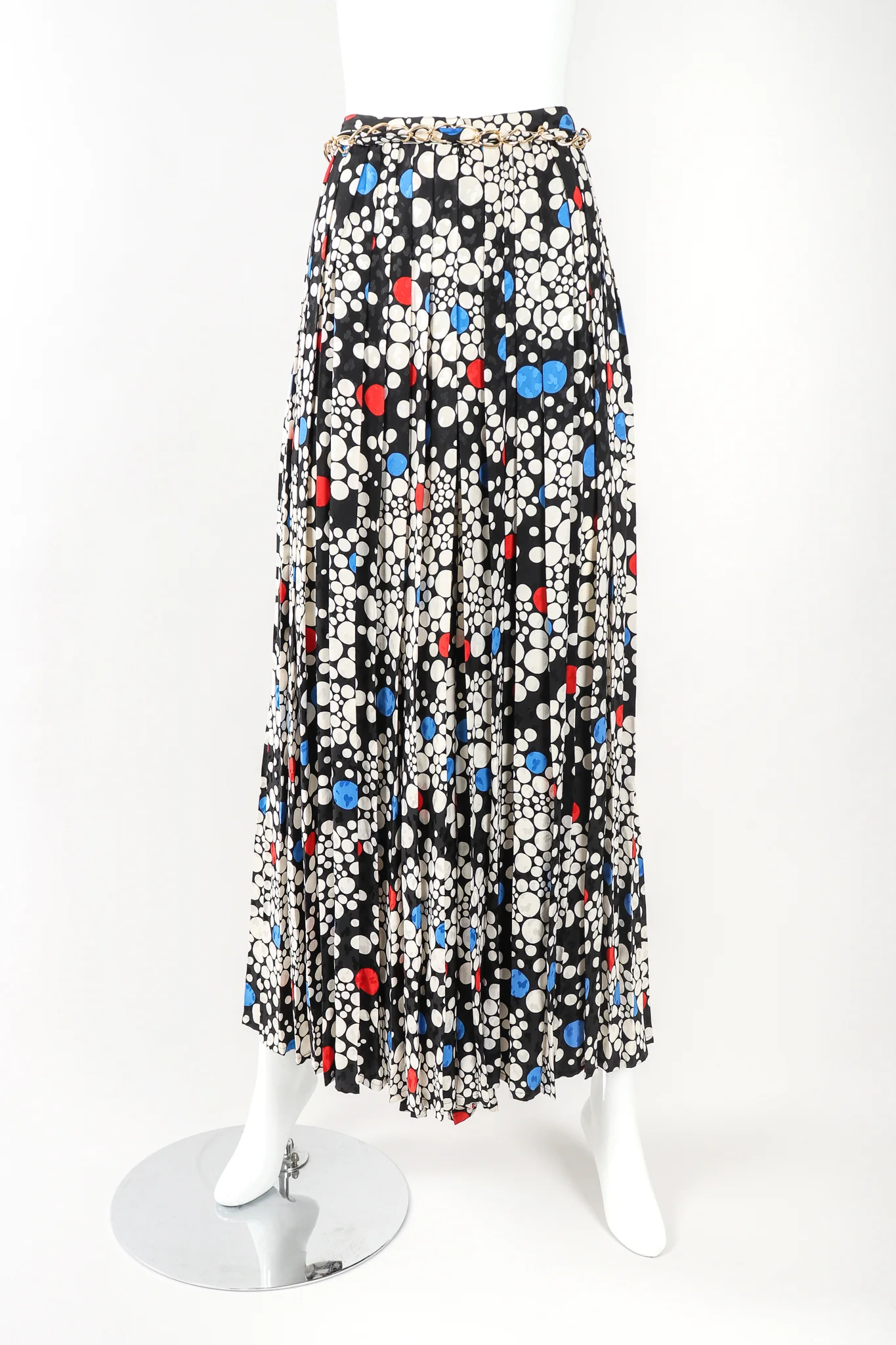 Fizzy Dot Pleated Palazzo Pant - Image 2