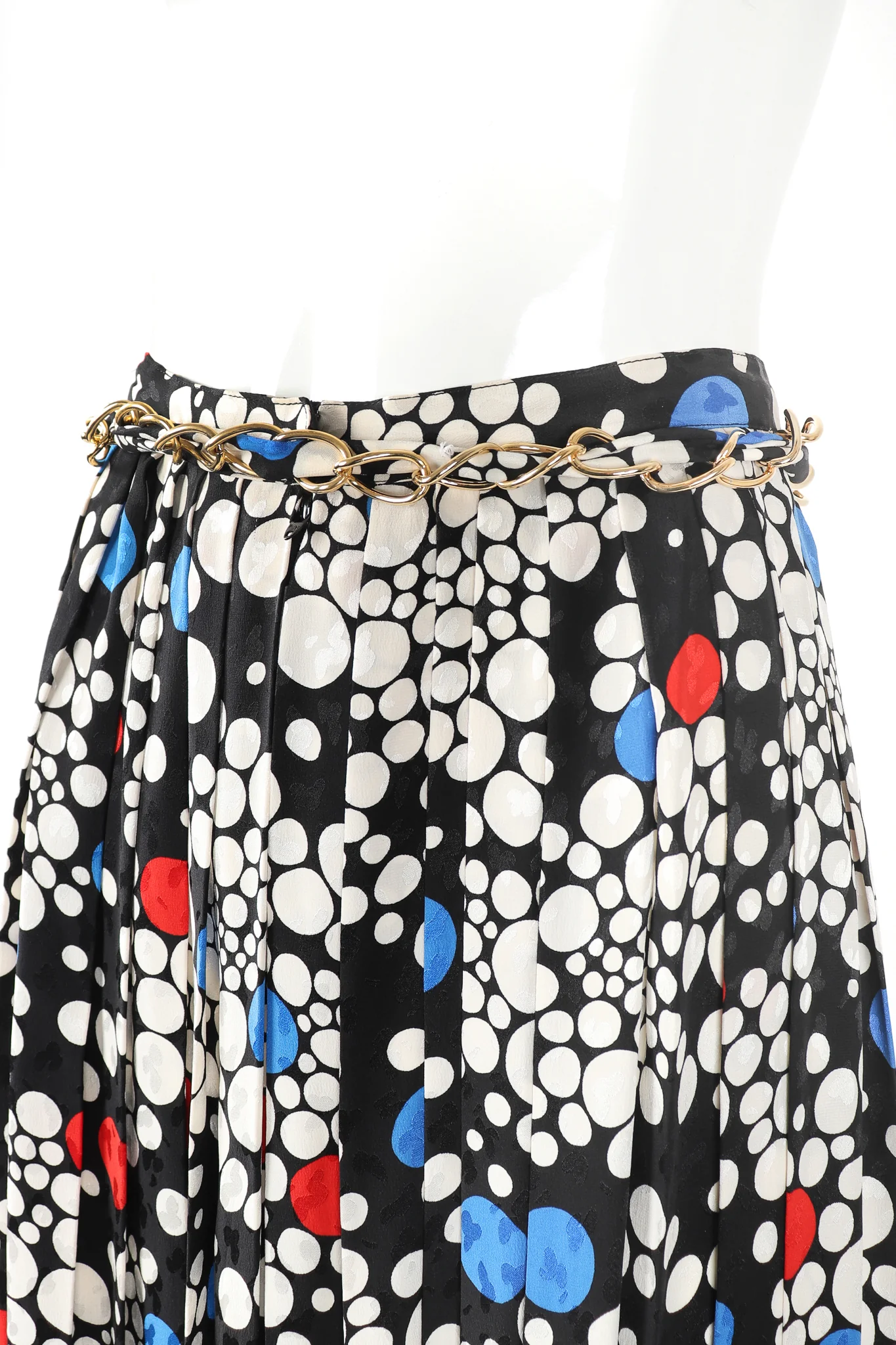 Fizzy Dot Pleated Palazzo Pant - Image 5
