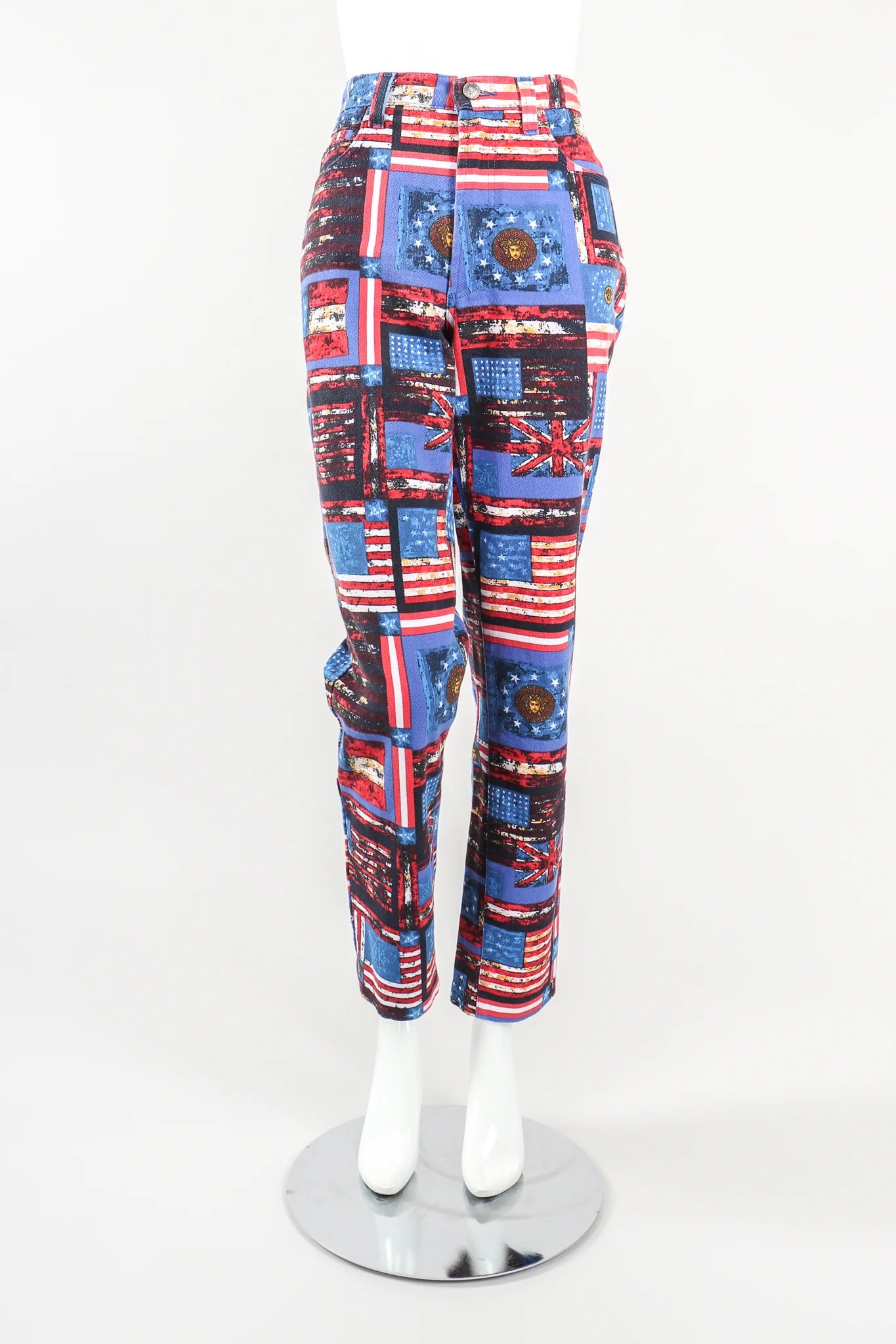 Flag Print Jean