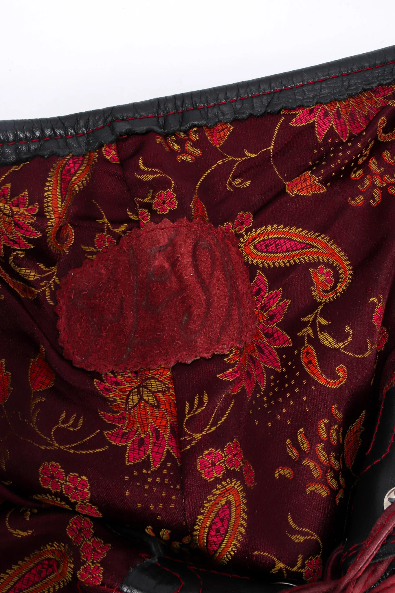 Flame Lace Up Leather Pant - Image 6