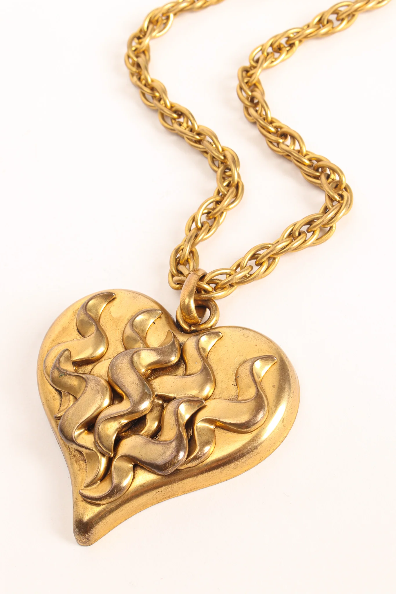 Flaming Love Pendant Necklace - Image 6