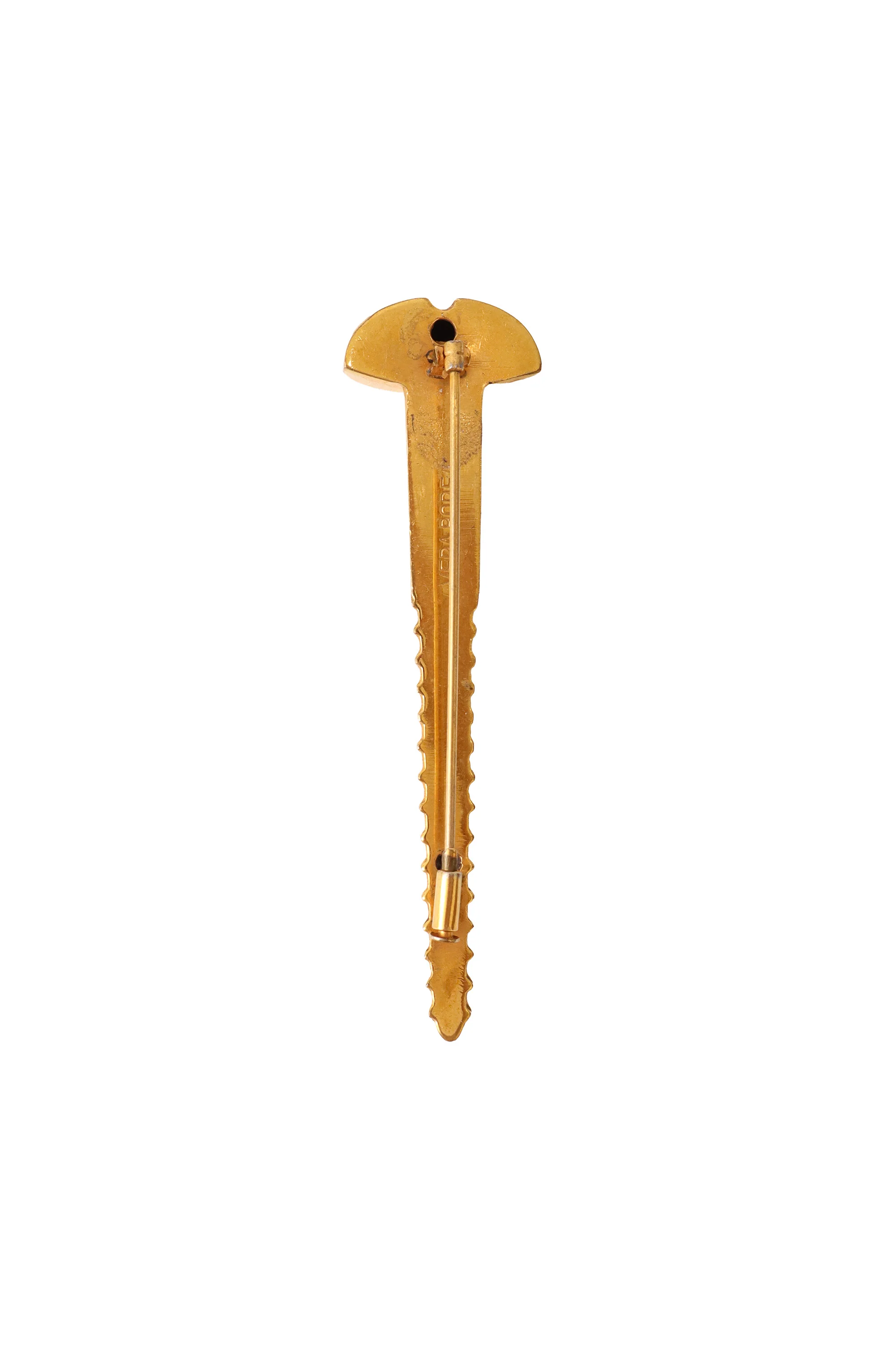 Flathead Screw Brooch - Image 3