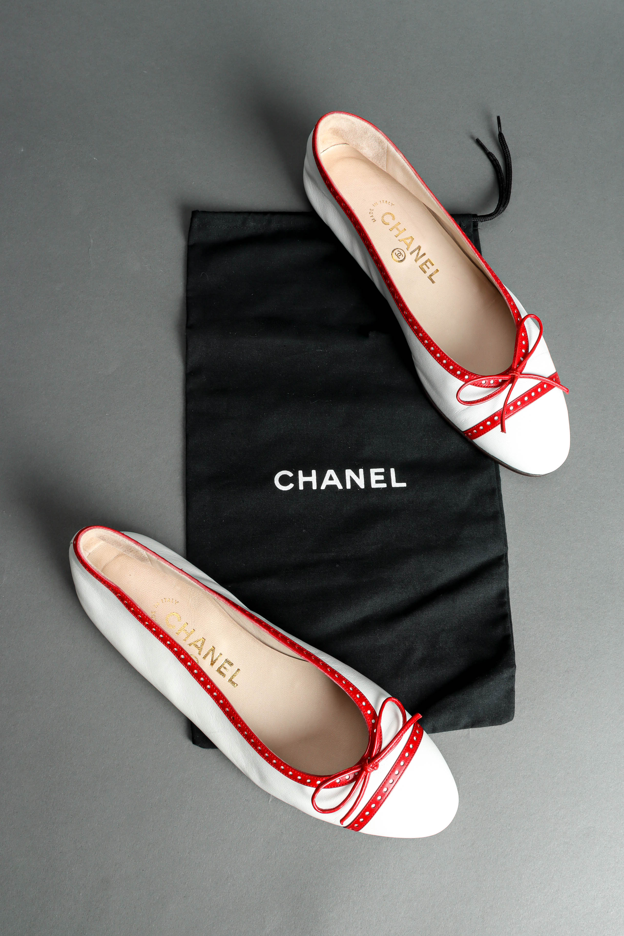 Leather Ballet Flats - Image 10