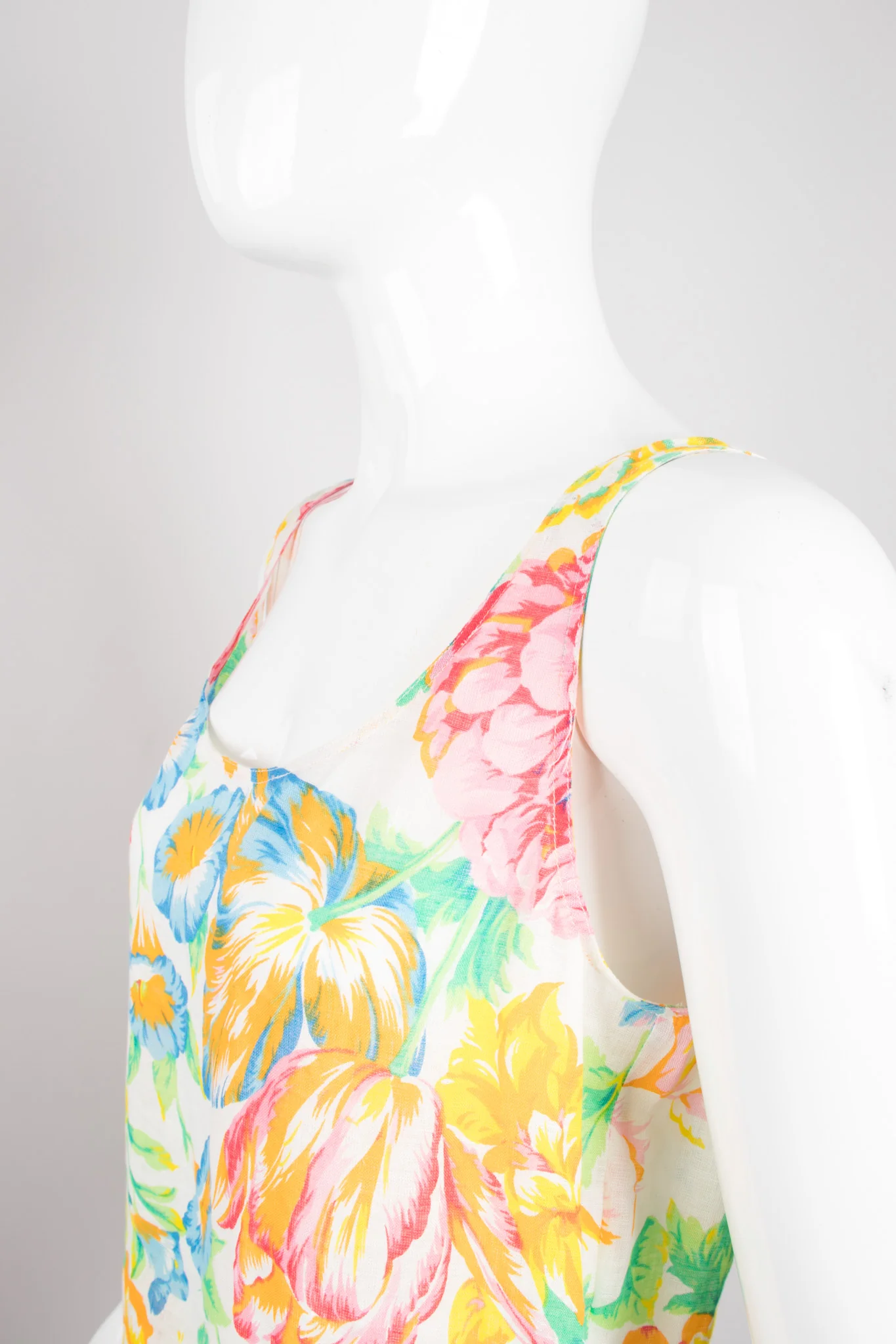 Flax Floral Print Top & Skirt Set - Image 12