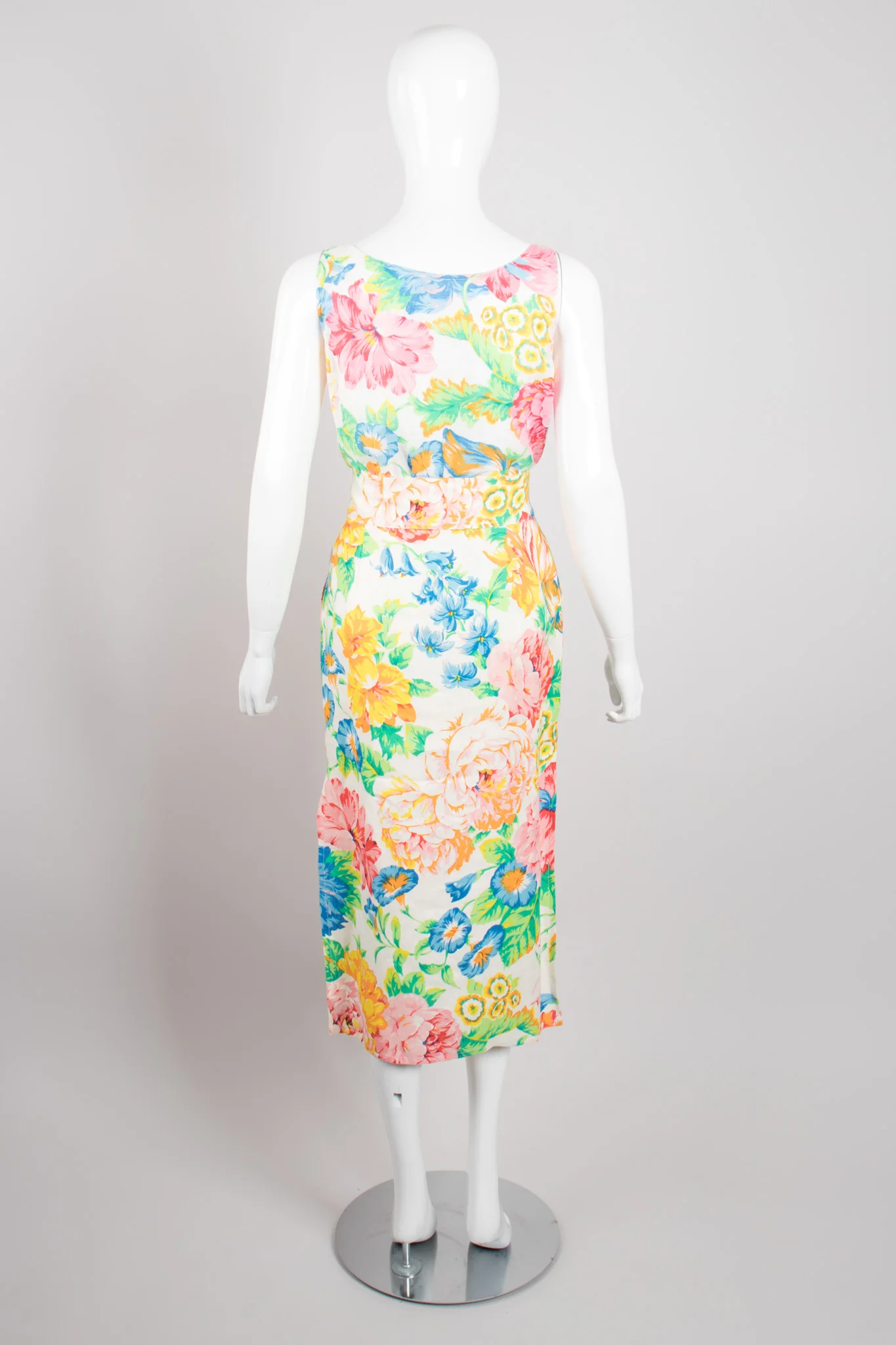 Flax Floral Print Top & Skirt Set - Image 5