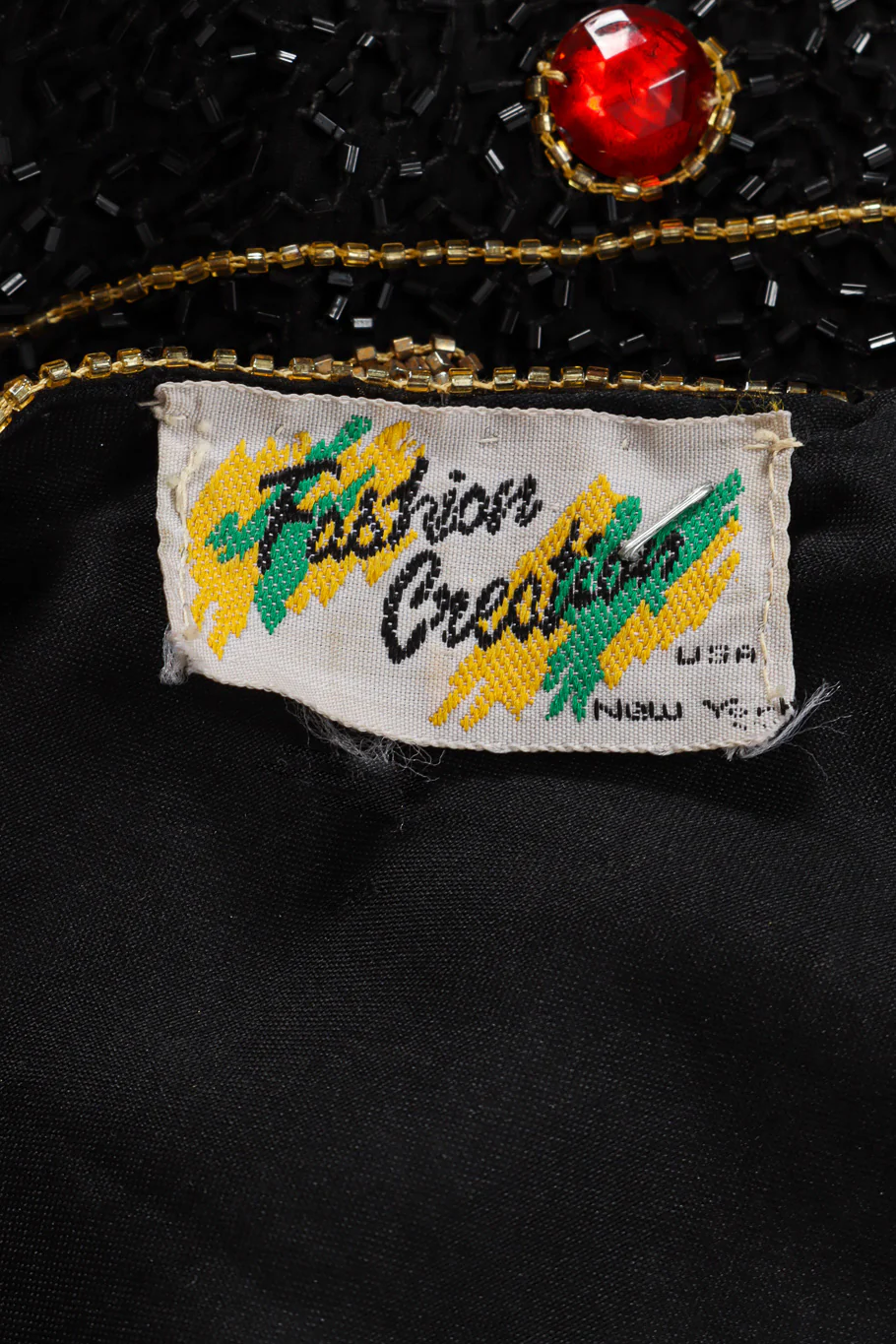 Fleur-de-lis Beaded Dress - Image 11