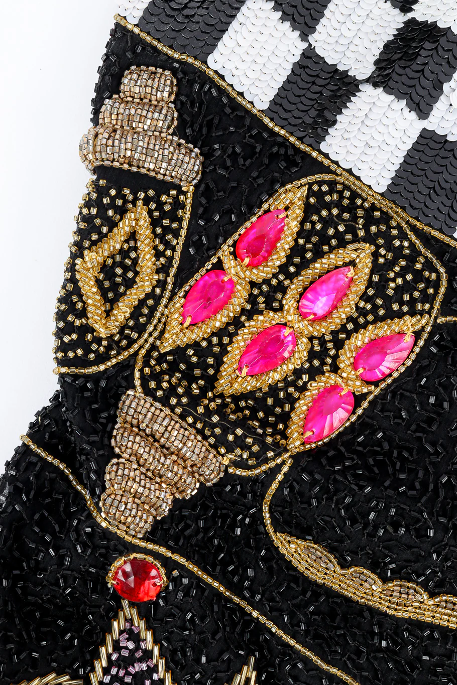 Fleur-de-lis Beaded Dress - Image 7