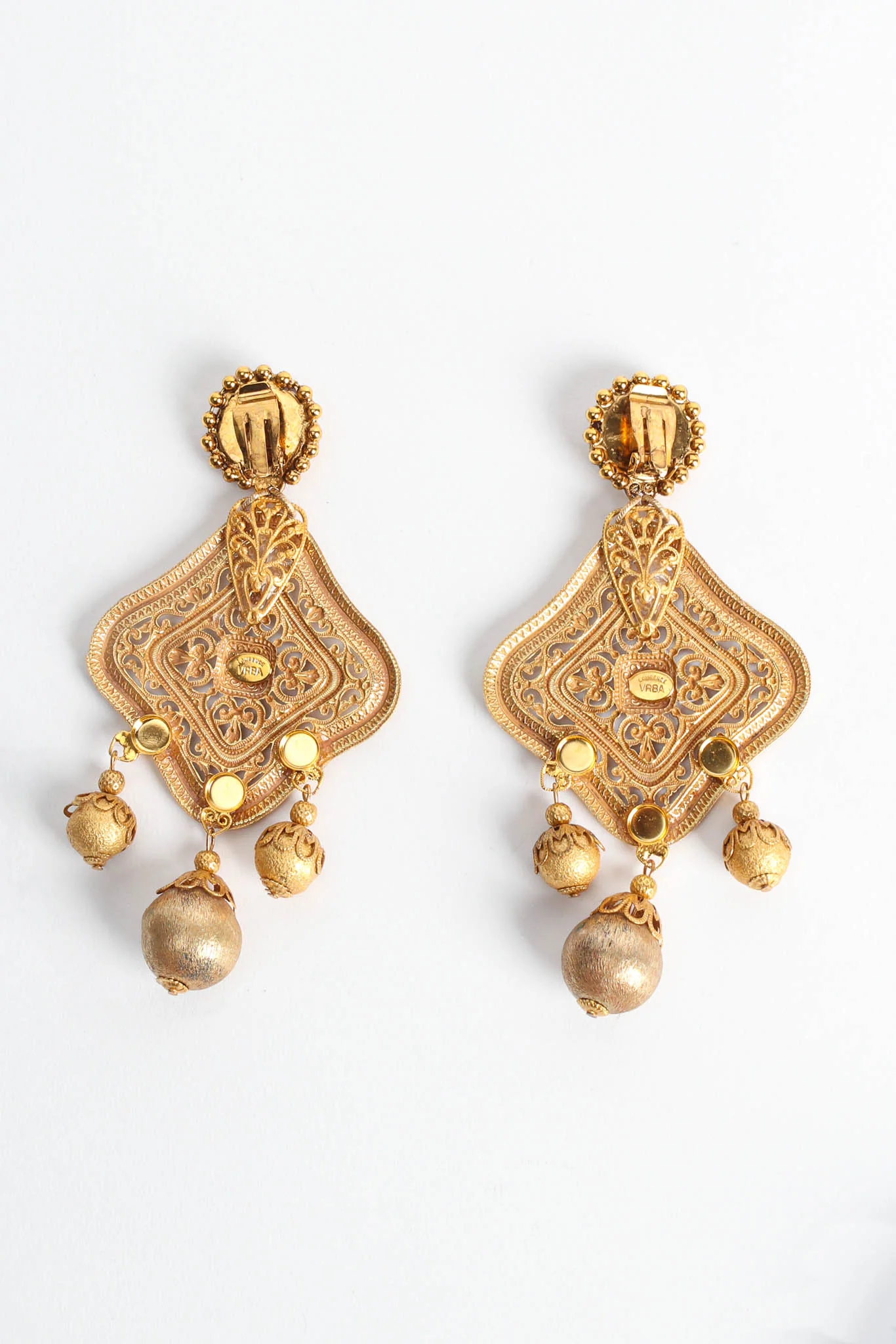 Fleur Filigree Globe Earrings - Image 5