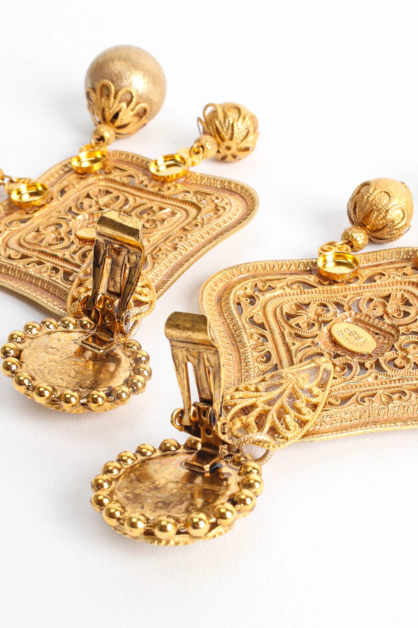 Fleur Filigree Globe Earrings - Image 6
