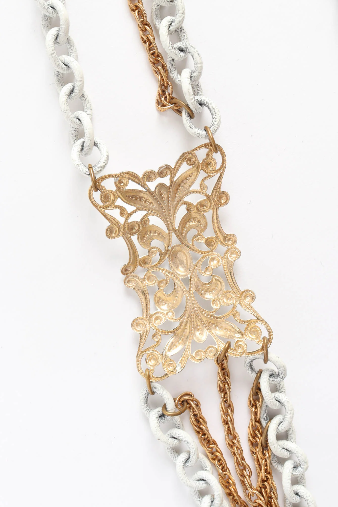 Fleur Filigree Harness Chain Vest - Image 10