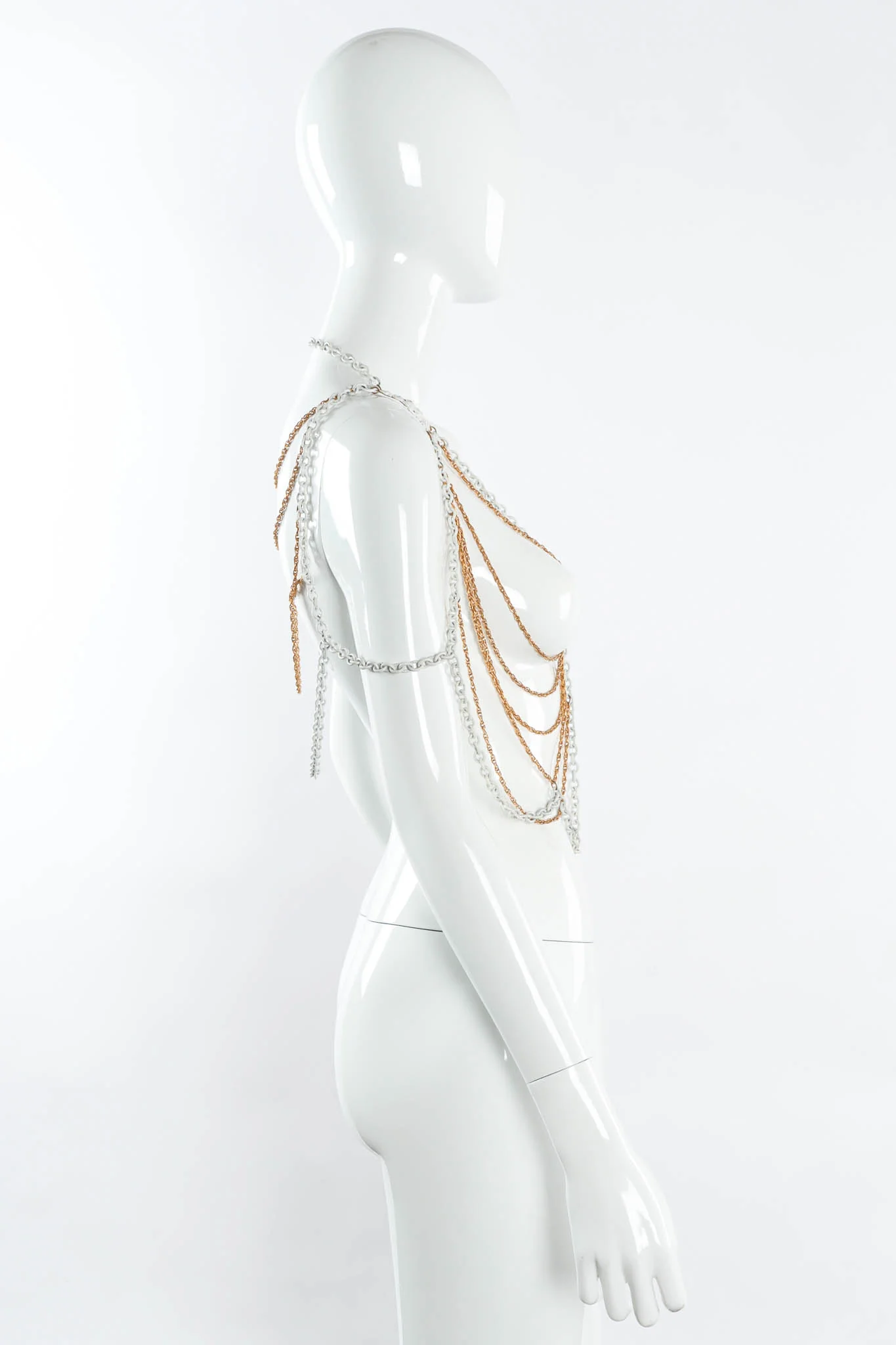 Fleur Filigree Harness Chain Vest - Image 3