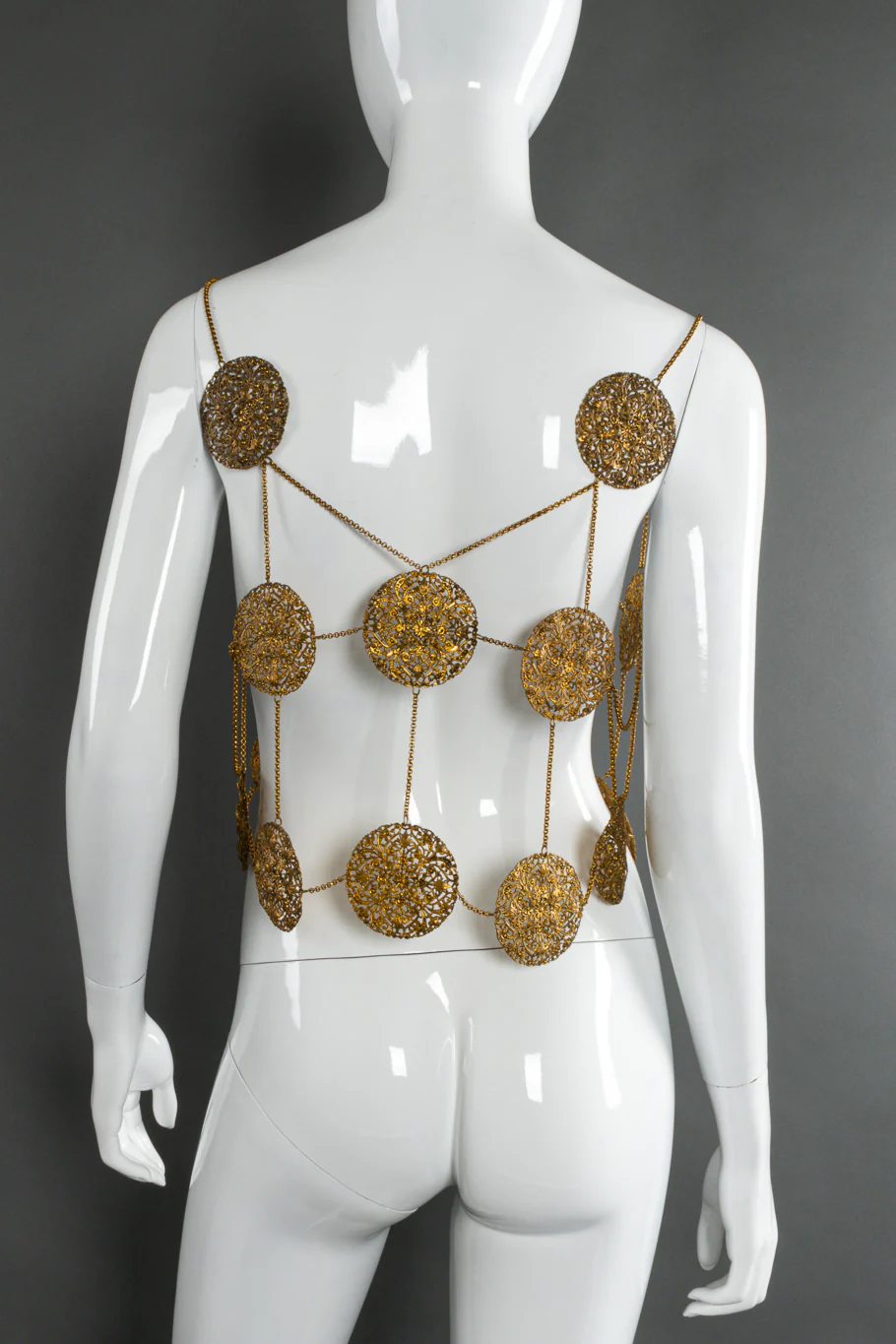 Fleur Filigree Medallion Harness - Image 4