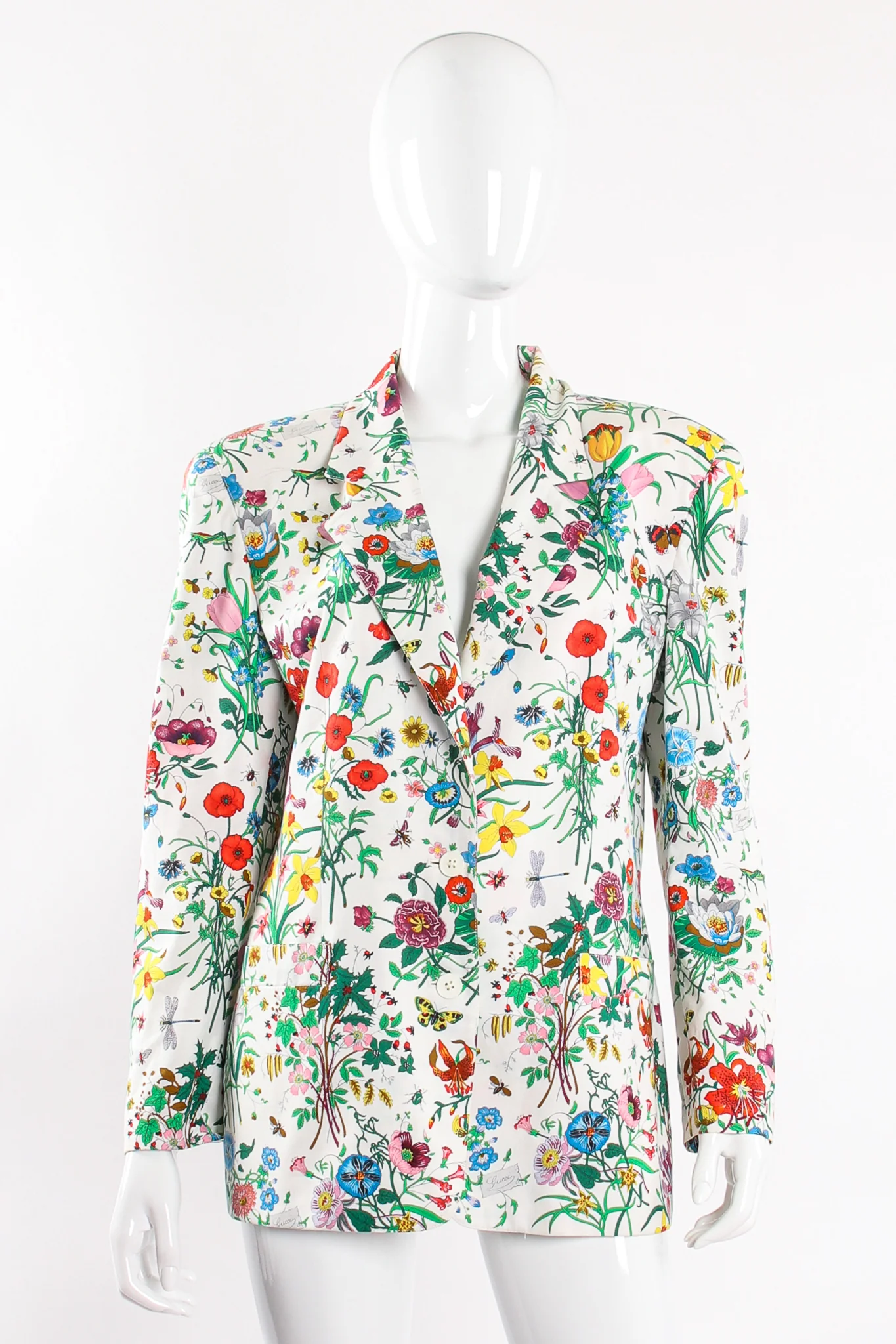 1980s Flora Print Jacket II - Image 10
