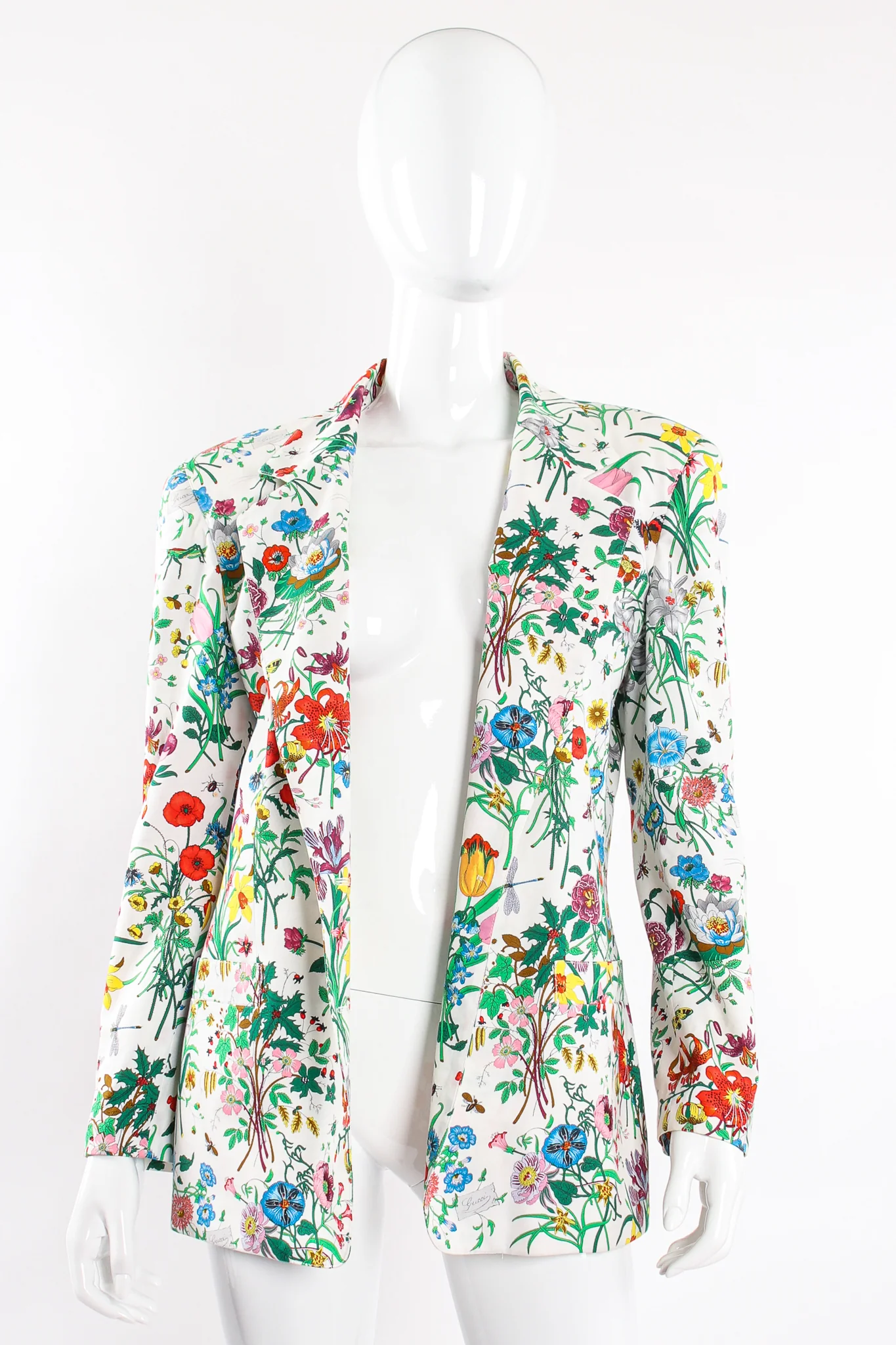 1980s Flora Print Jacket II - Image 11