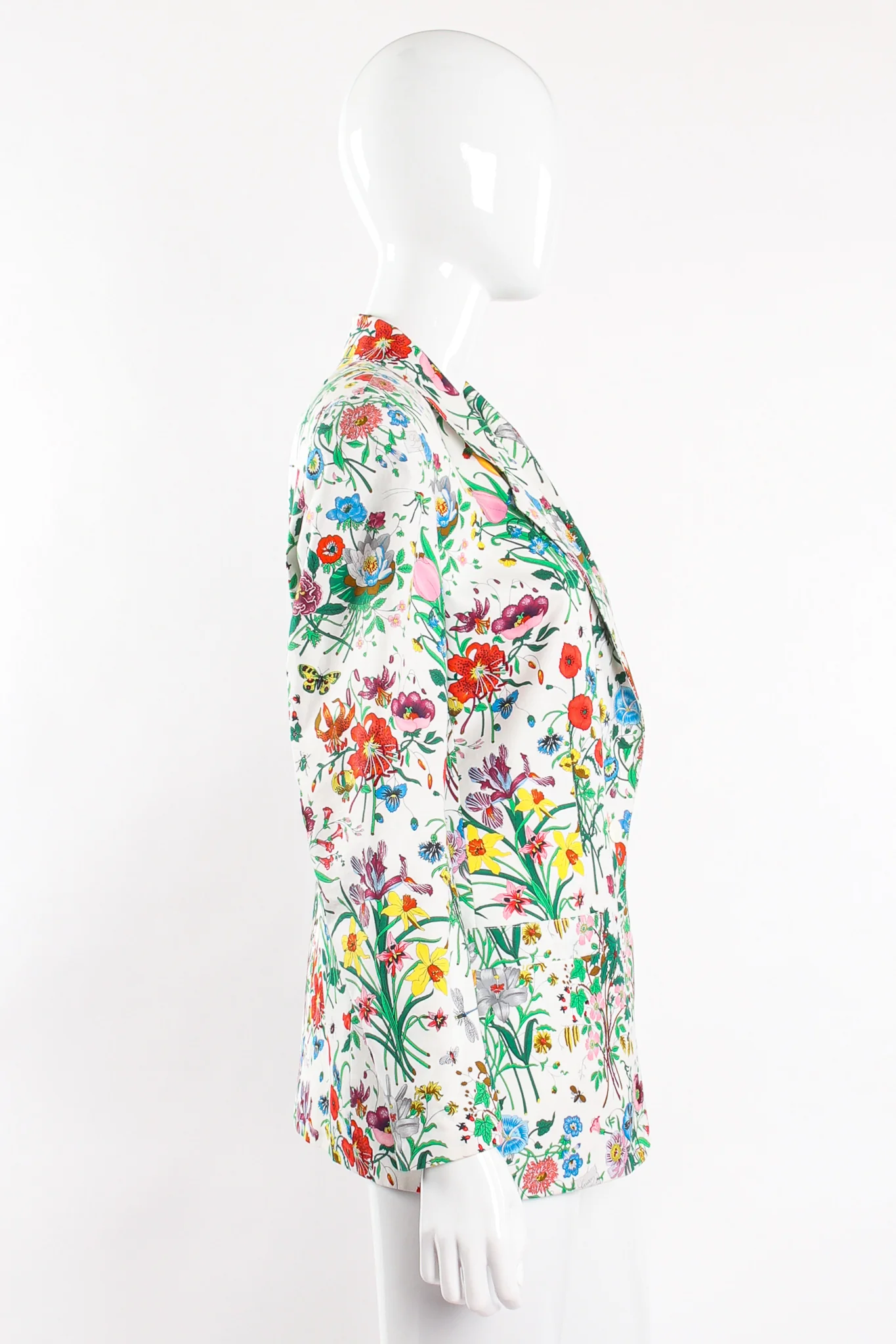 1980s Flora Print Jacket II - Image 12