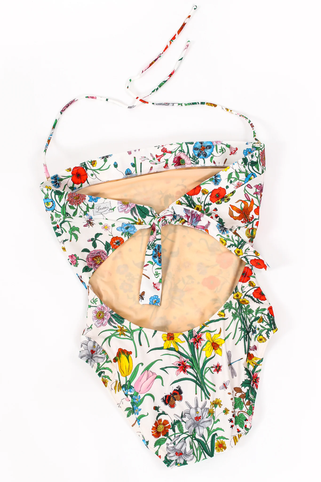 1980s Flora Print One-Piece Maillot - Image 16