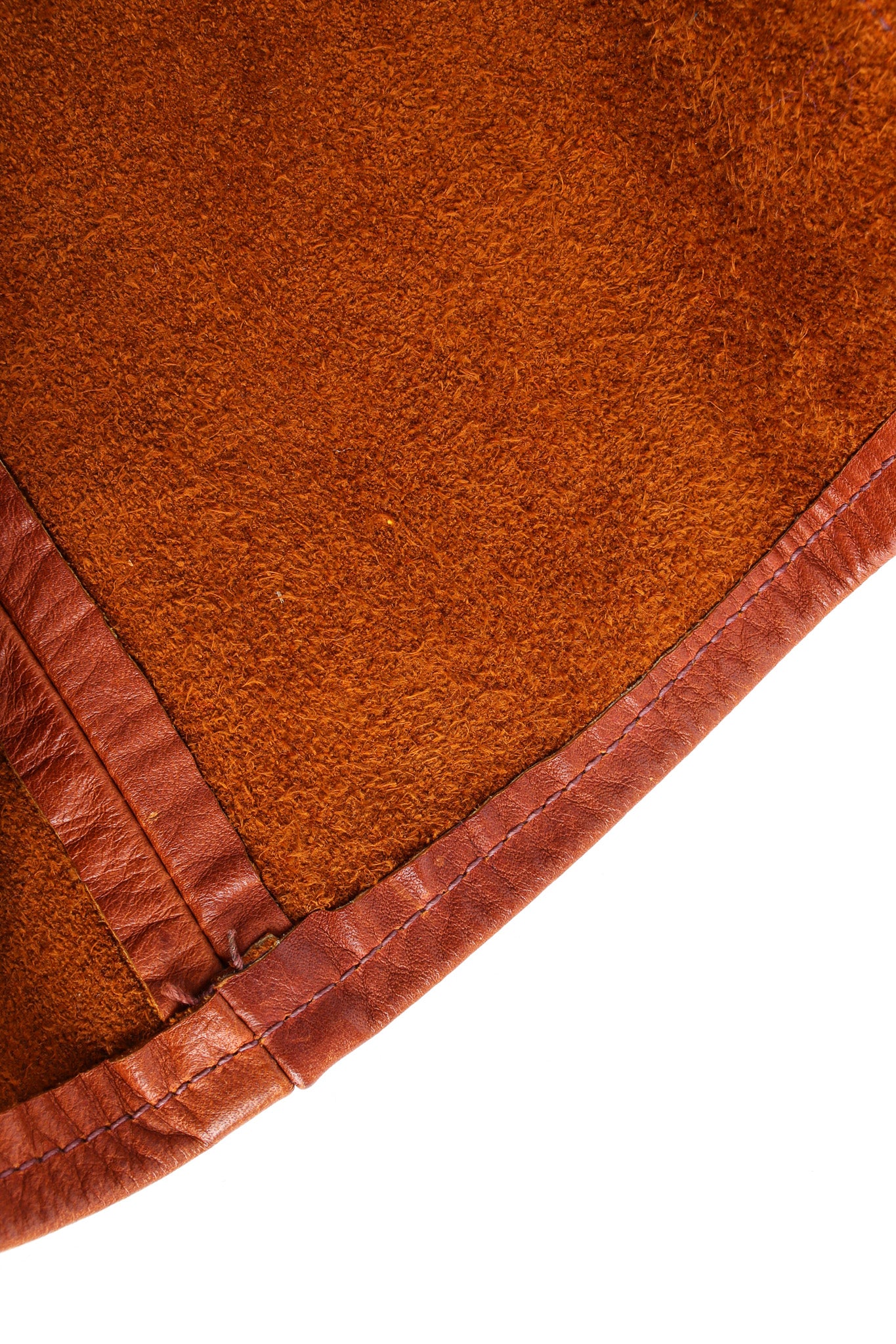Floral Appliqué Leather Jacket - Image 10
