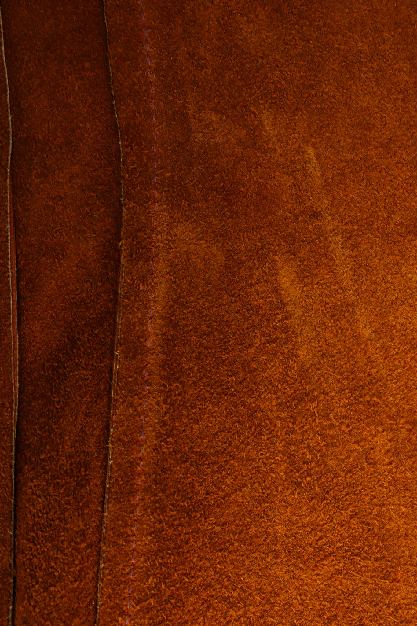 Floral Appliqué Leather Jacket - Image 12