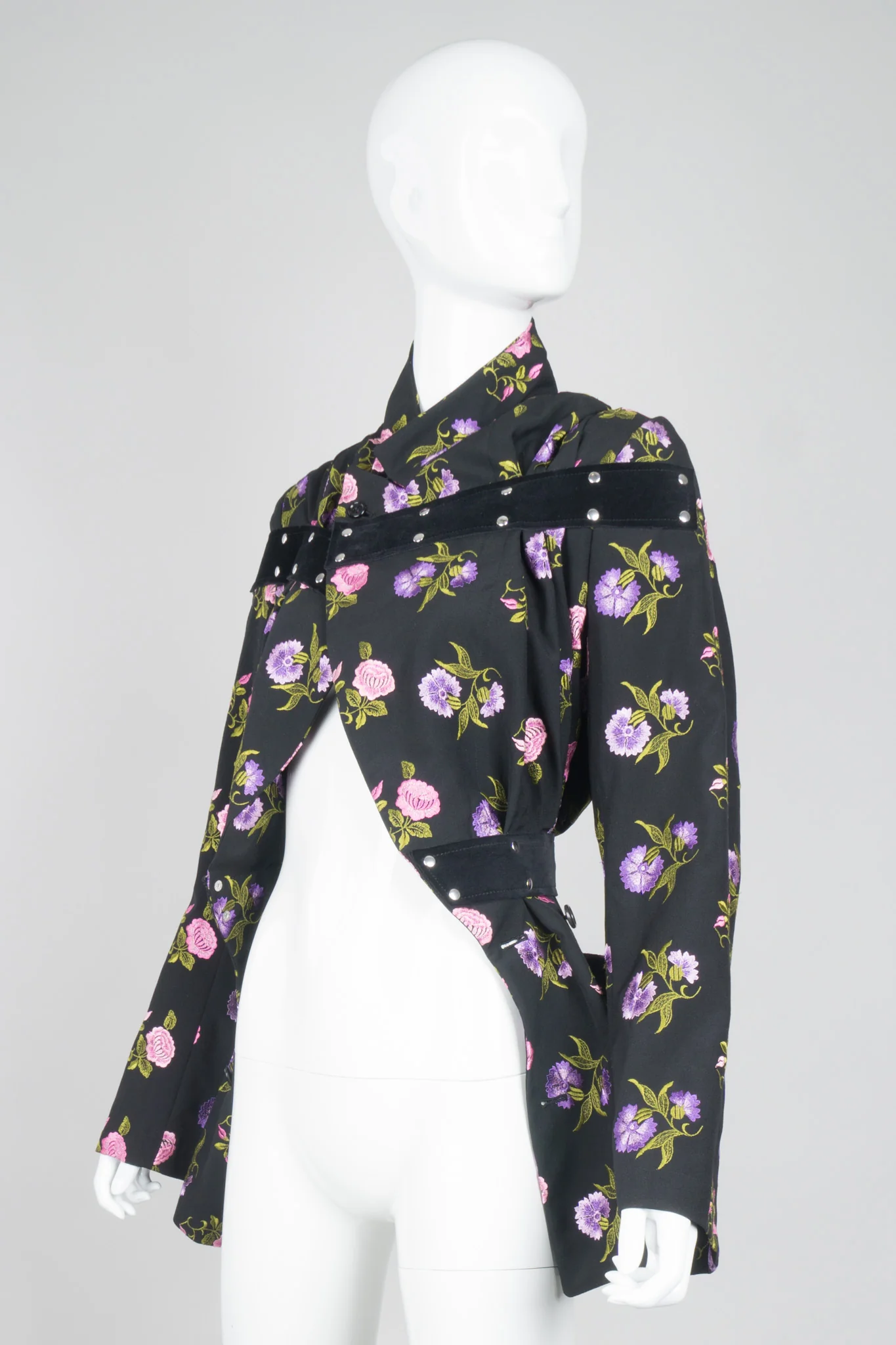 Floral Bondage Jacket - Image 3