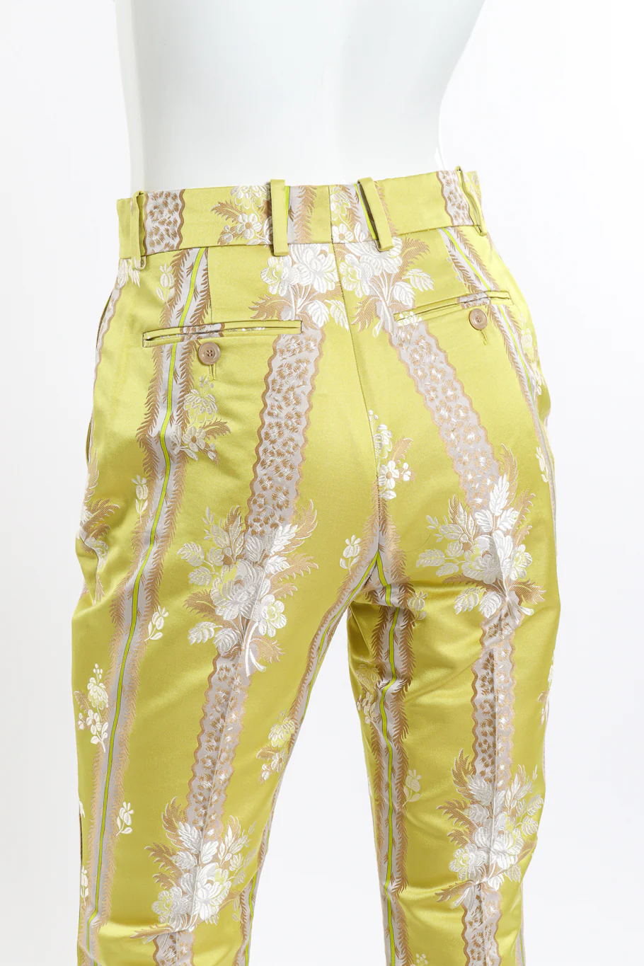 2017 S/S Floral Brocade Bell Bottoms - Image 4