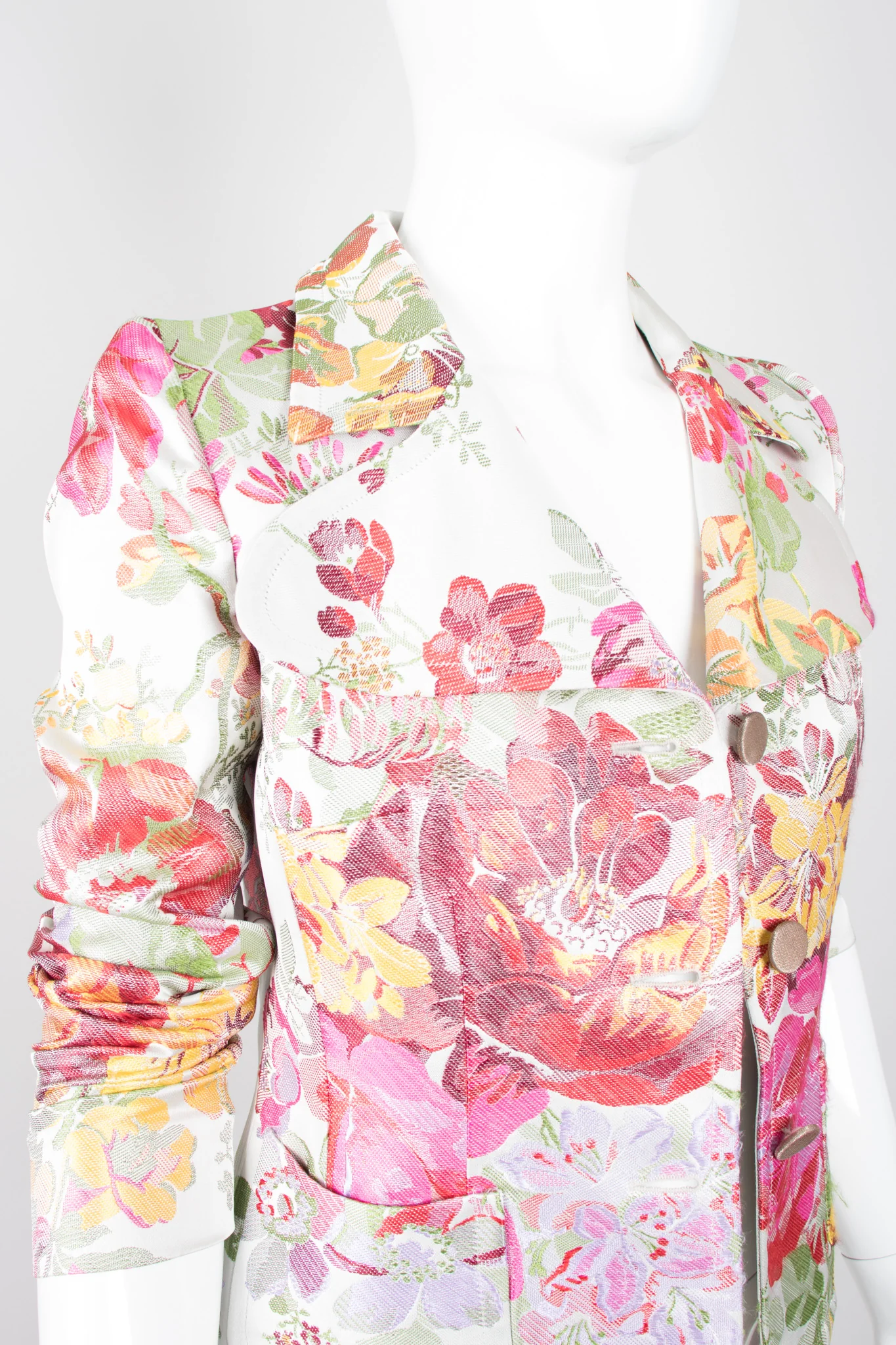 Floral Brocade Jacket - Image 8