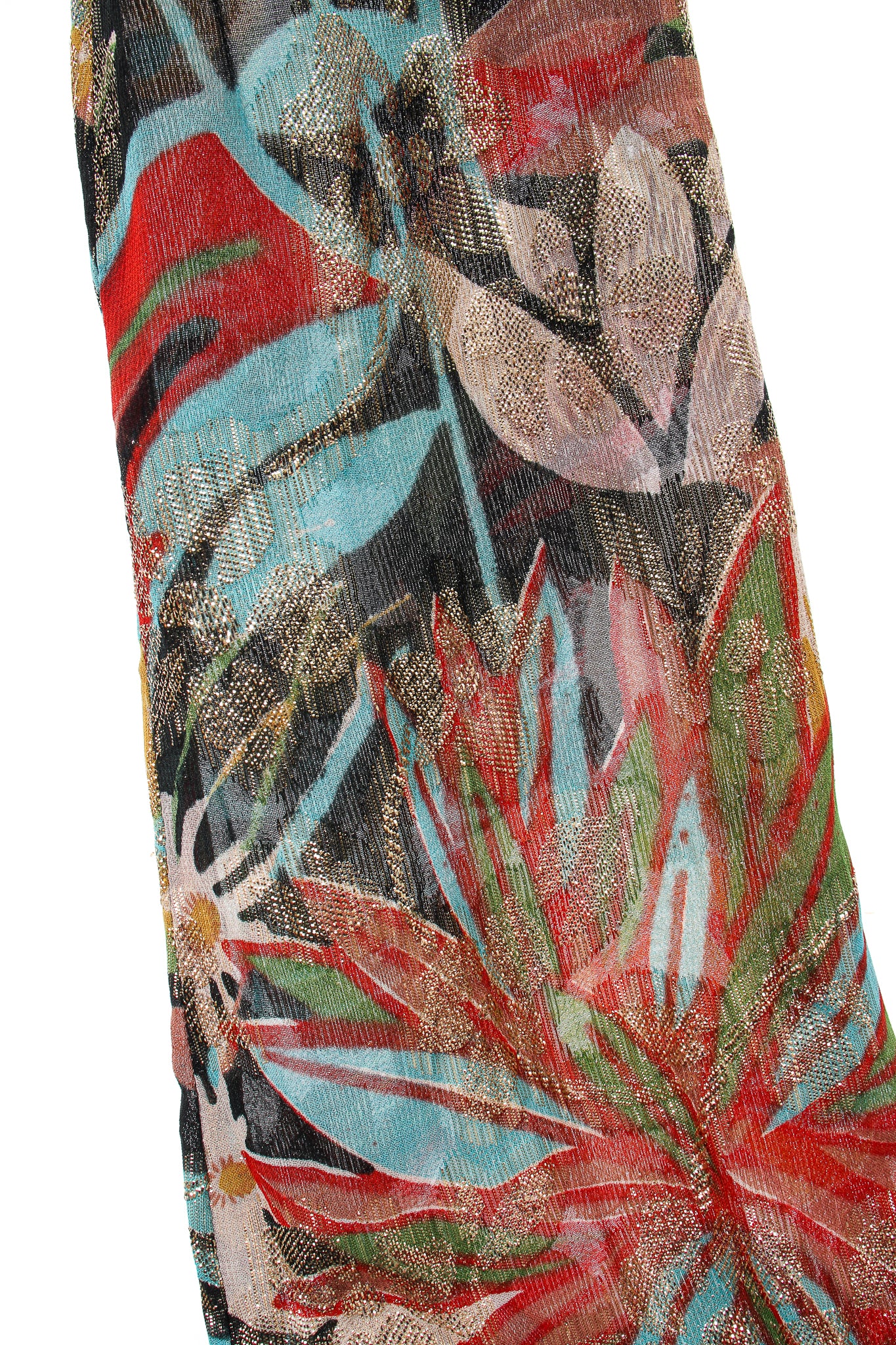 Floral Brocade Shift Gown - Image 12