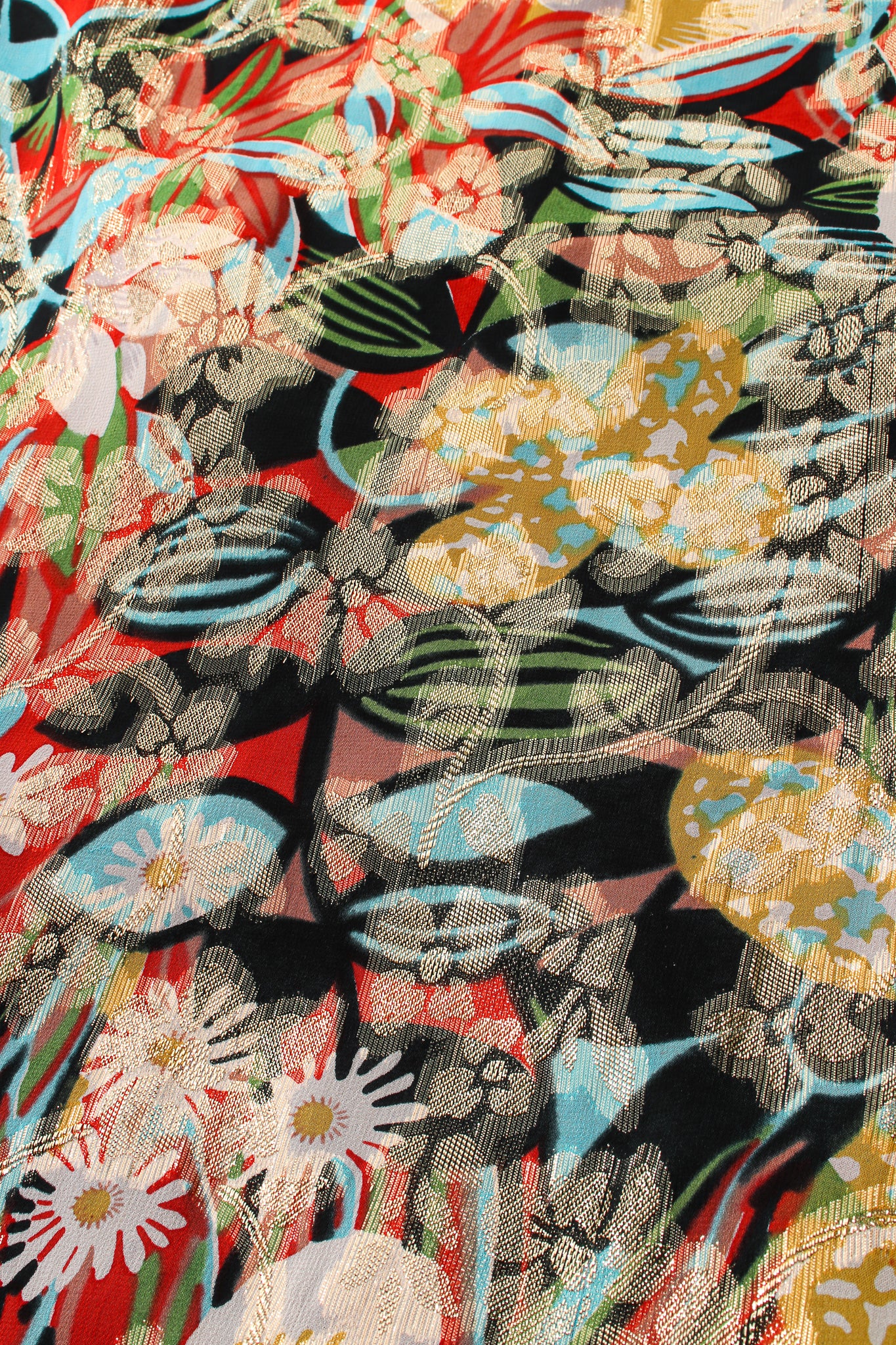 Floral Brocade Shift Gown - Image 13
