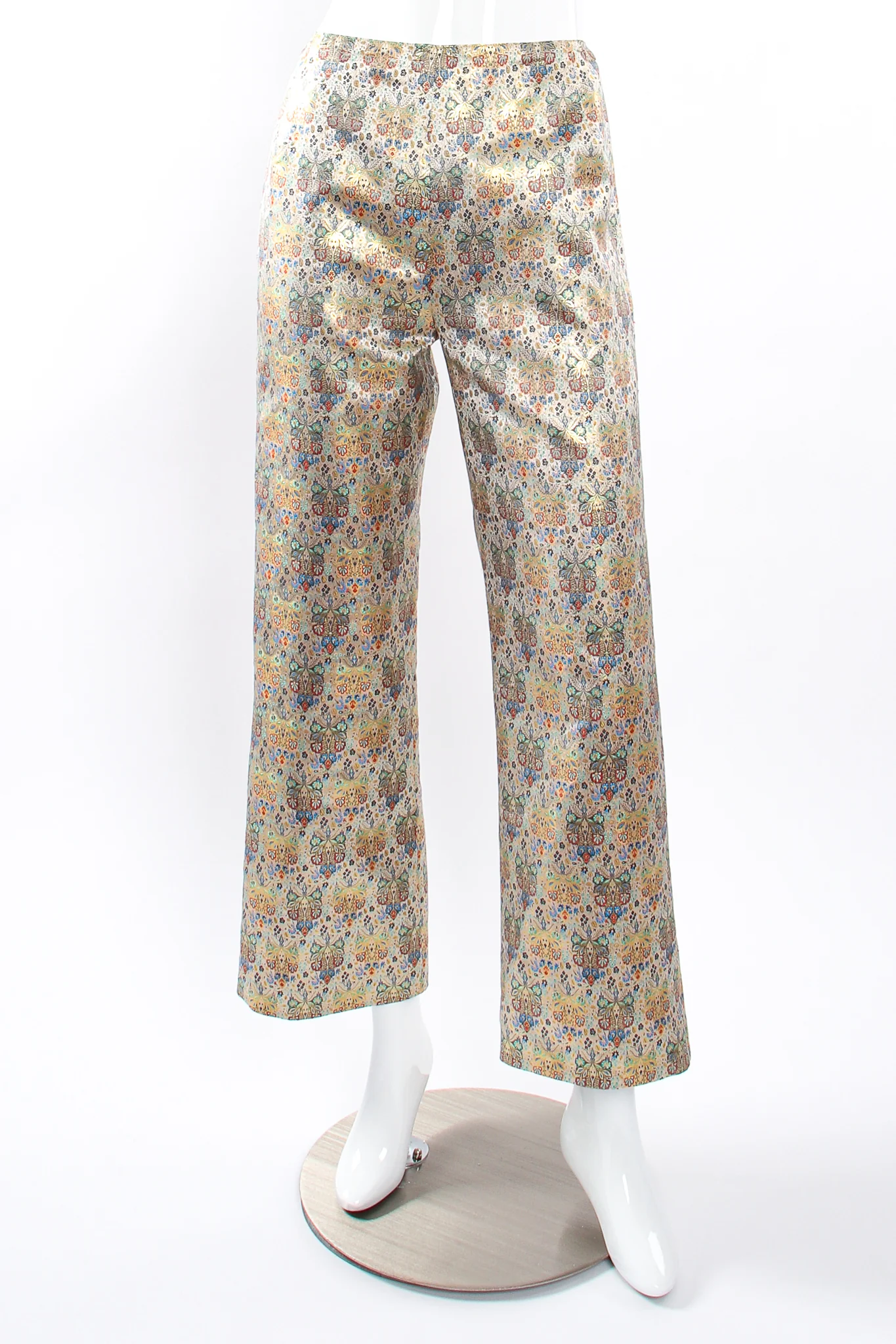 Floral Butterfly Brocade Pant - Image 2