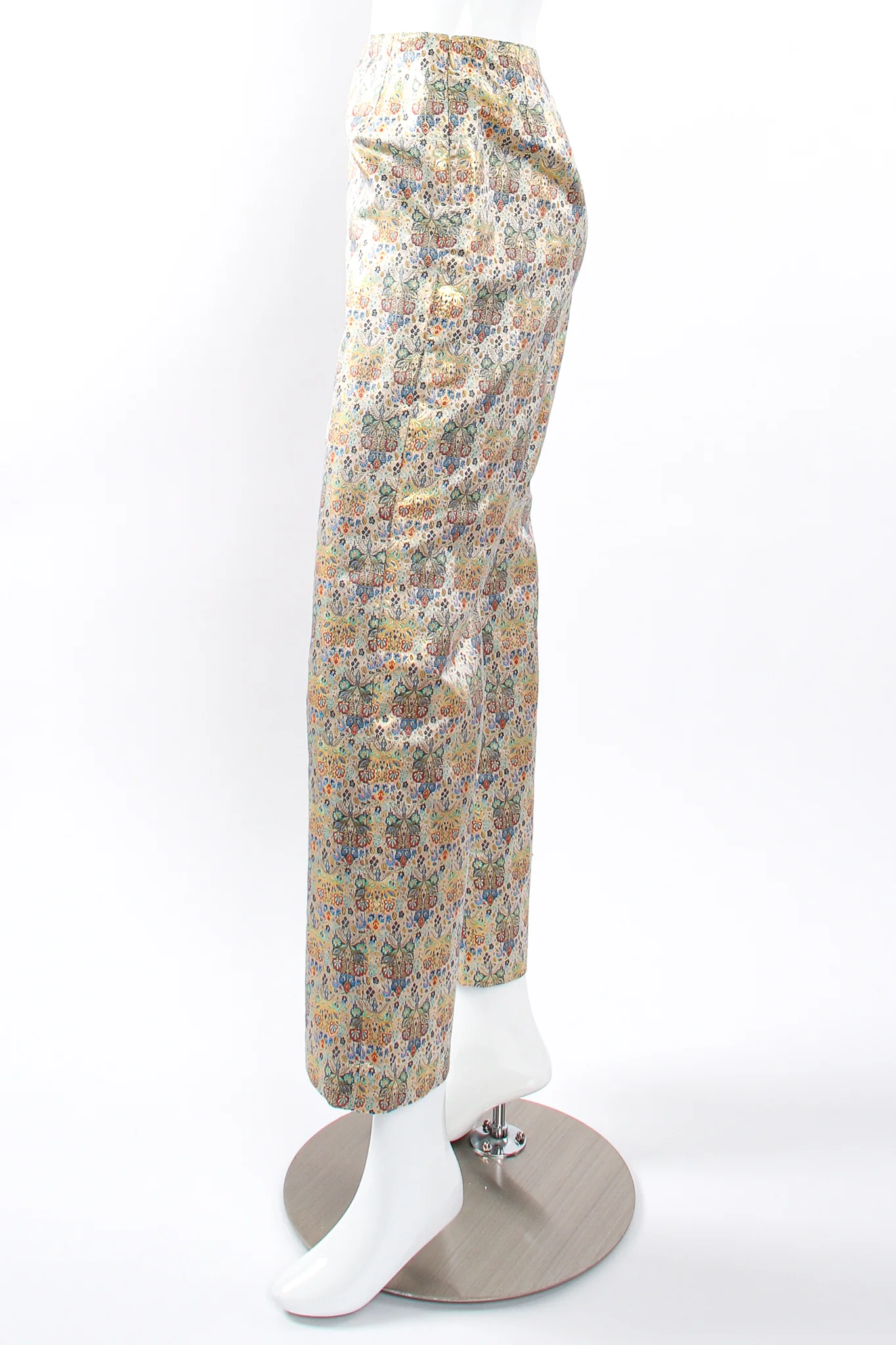 Floral Butterfly Brocade Pant - Image 3