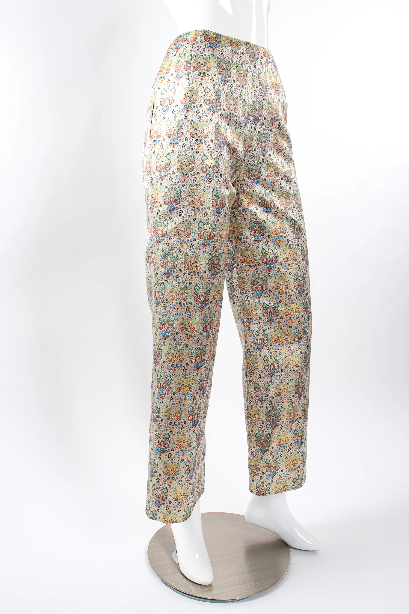 Floral Butterfly Brocade Pant - Image 6