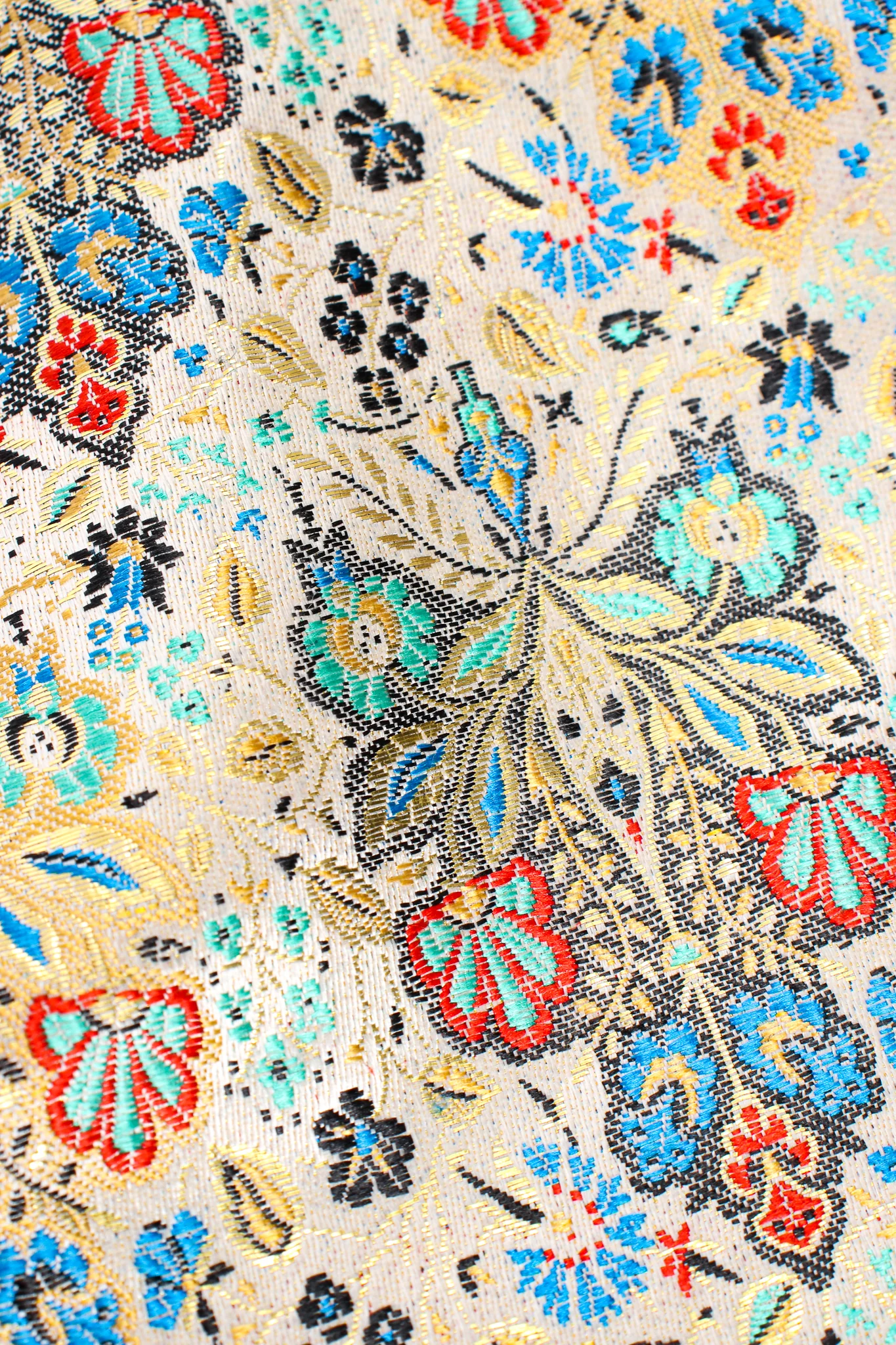 Floral Butterfly Brocade Pant - Image 9