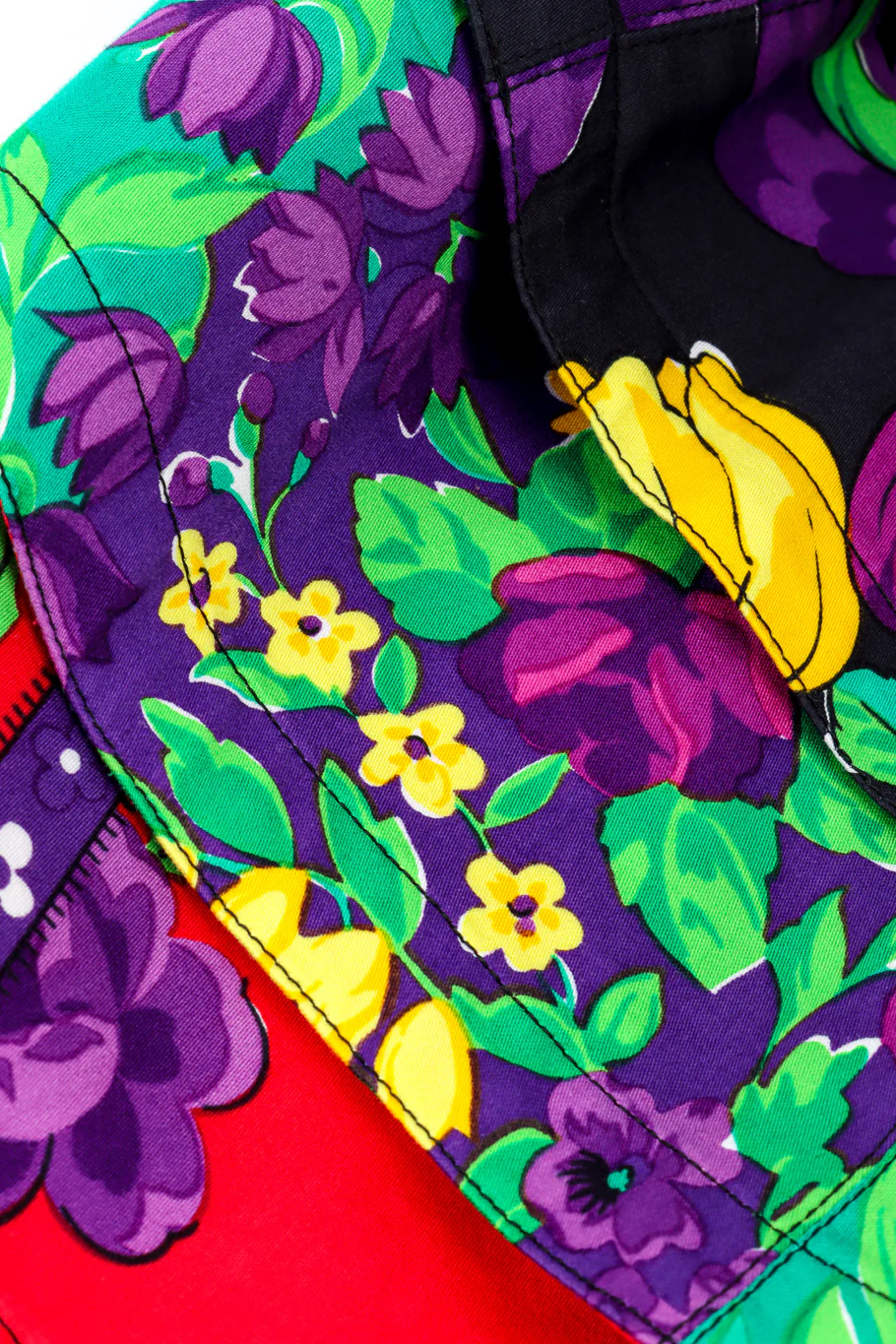 Floral Cotton Tiered Skirt - Image 5