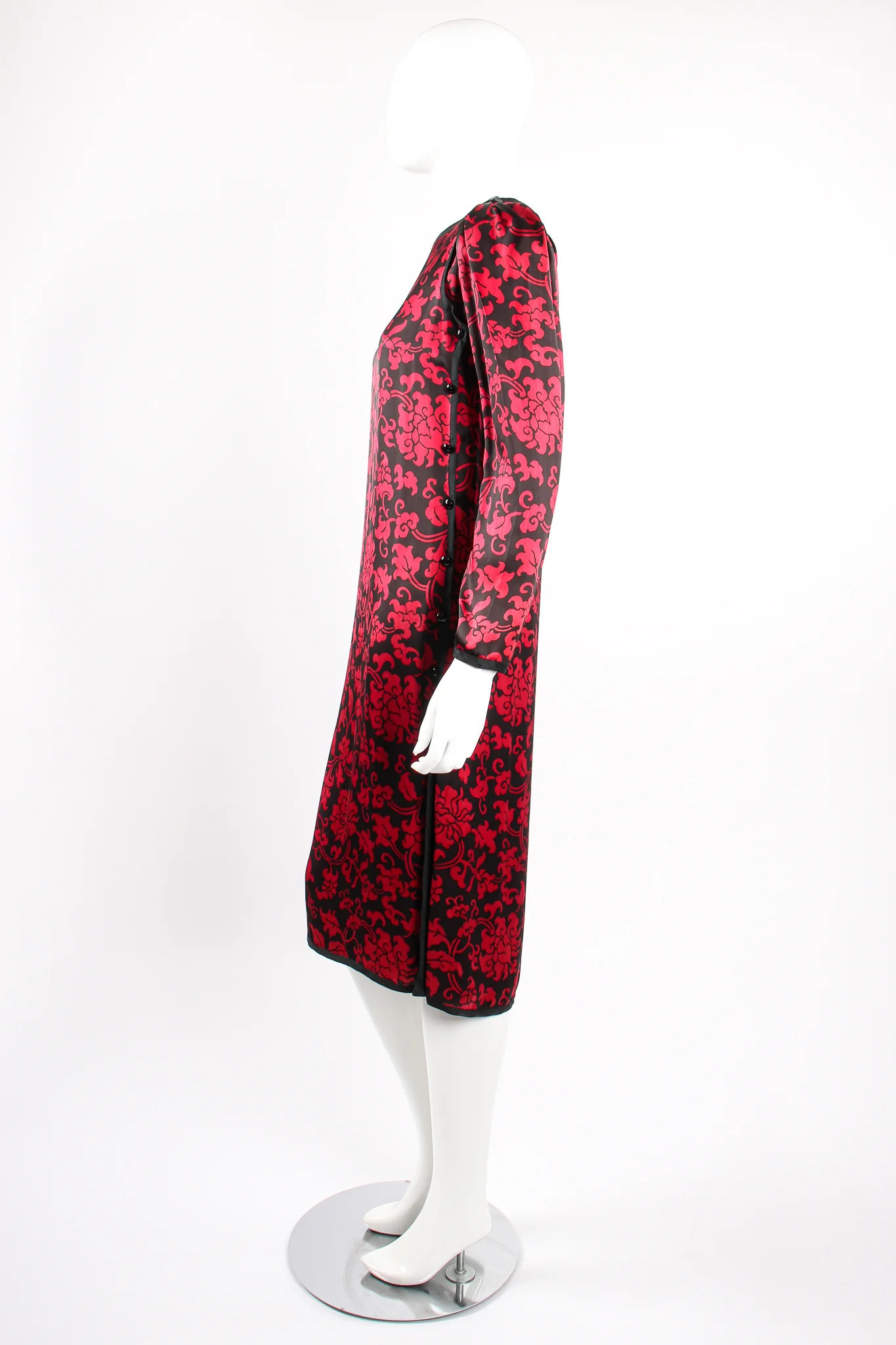 Floral Damask Dress - Image 5