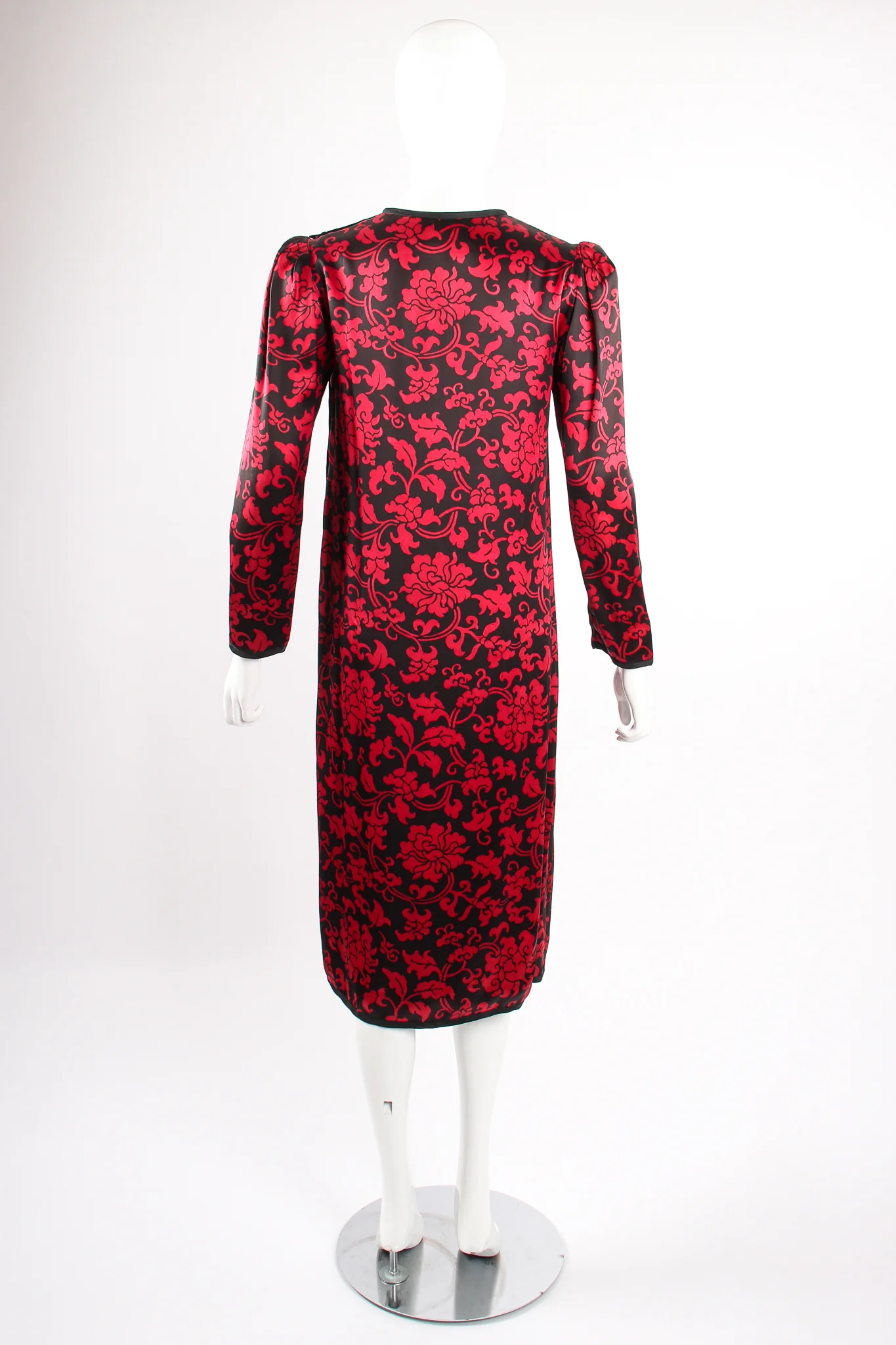 Floral Damask Dress - Image 6