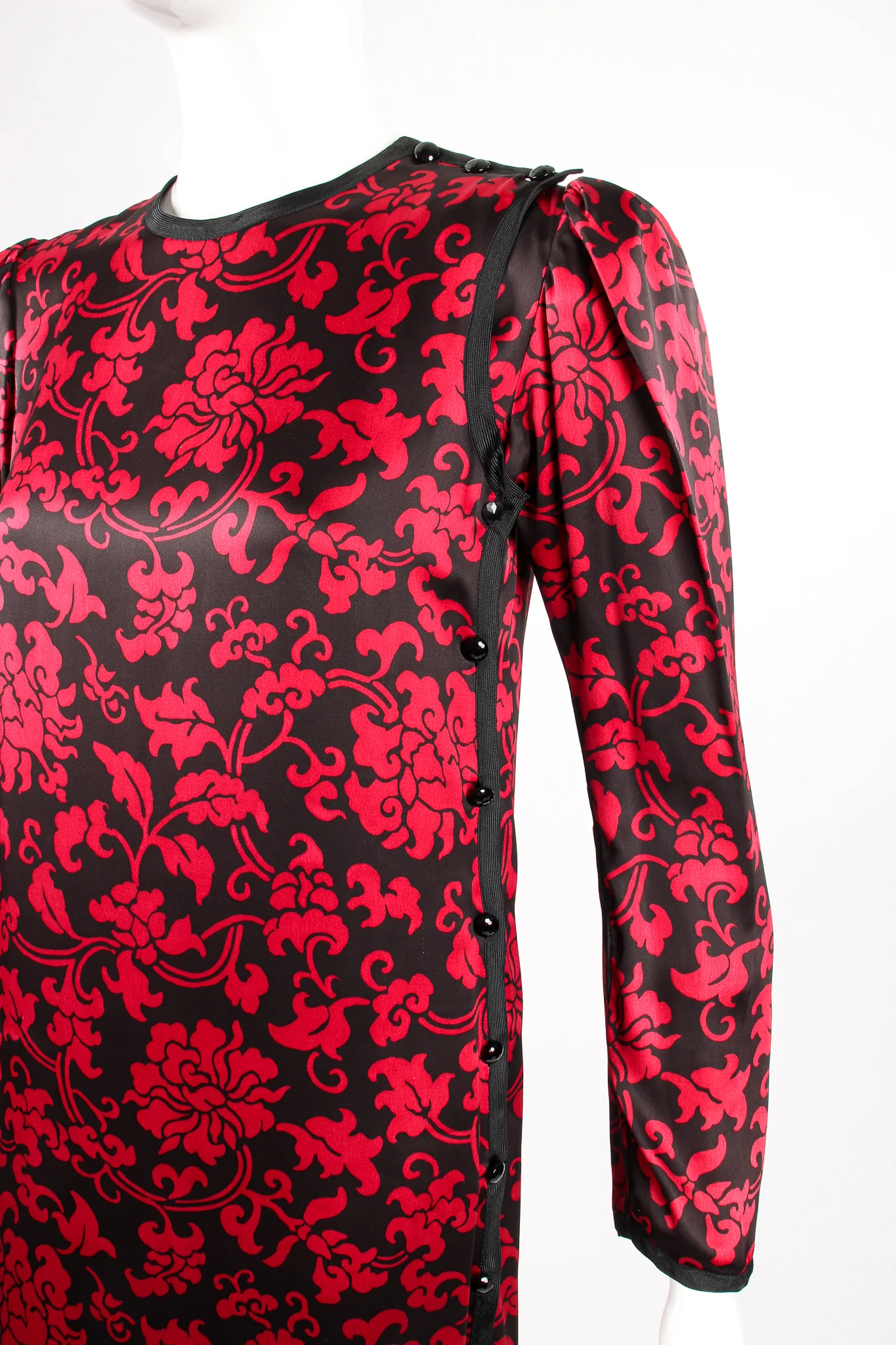 Floral Damask Dress - Image 7